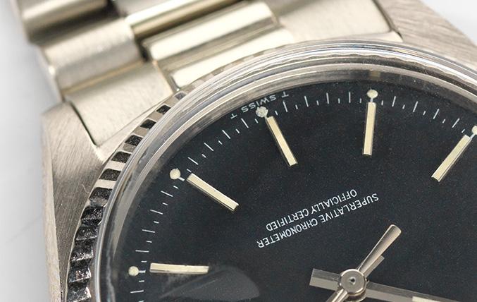 Rolex 1803 Day Date Black Marble Dial