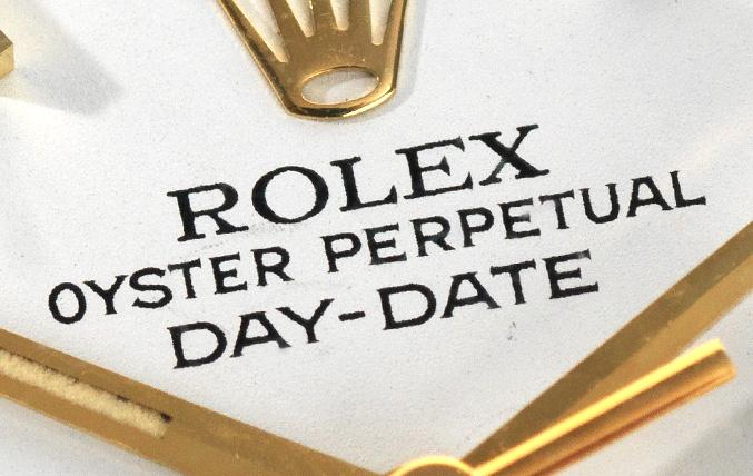 Rolex Day-Date White Dial 1803