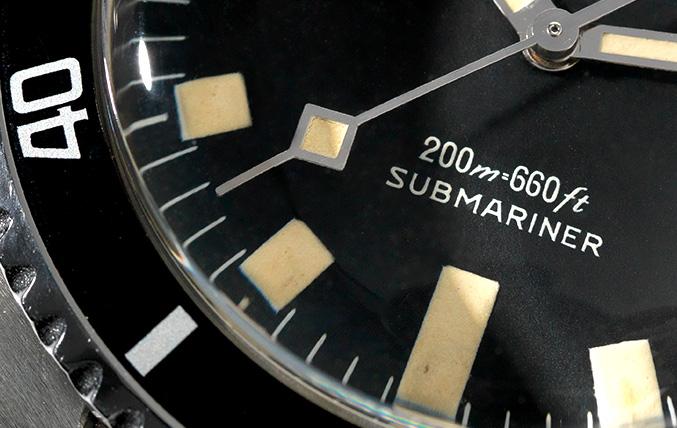 Tudor Submariner Black Snowflake no date Reference 7016 –collectors set