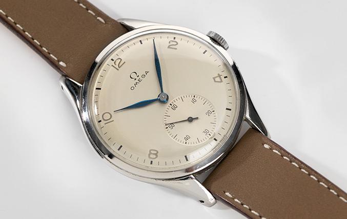 Omega Calatrava 1940s Oversized Dresswatch