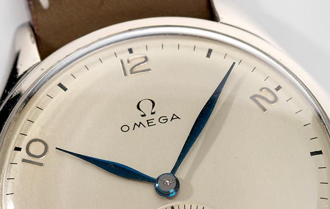 Omega Calatrava 1940s Oversized Dresswatch