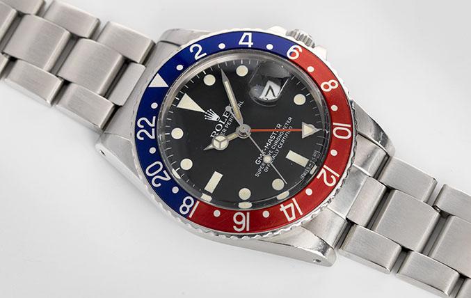 Rolex 16750  Matte Dial GMT Master Pepsi