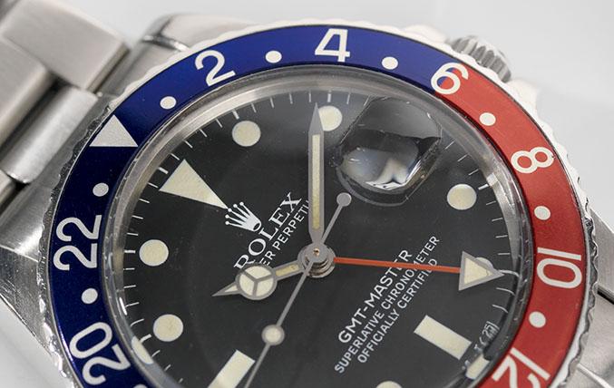 Rolex 16750  Matte Dial GMT Master Pepsi
