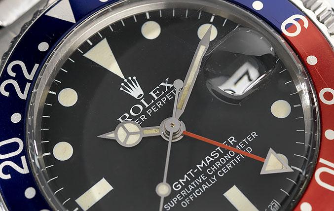 Rolex 16750  Matte Dial GMT Master Pepsi