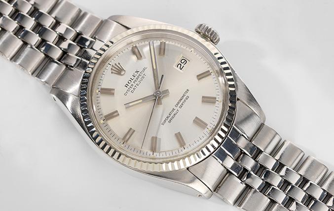 Rolex Datejust Reference 1601 Wide Boy Dial