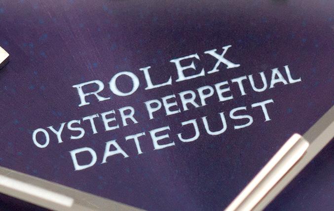 Rolex Datejust The Purple Rain 16030 Full Set