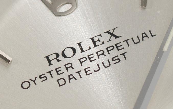 Rolex Datejust Silver Door-Stop Dial 1603