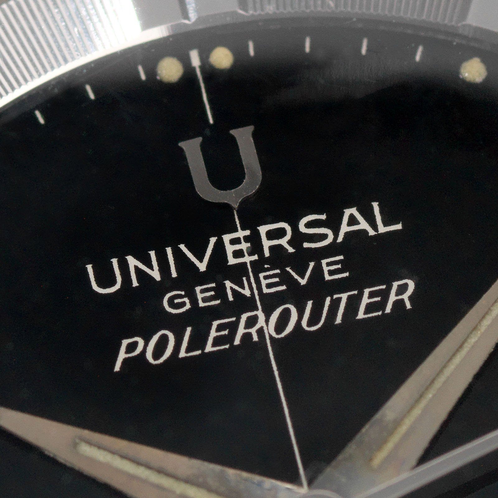 NOS Universal Geneve Polerouter Automatic Gilt Dial