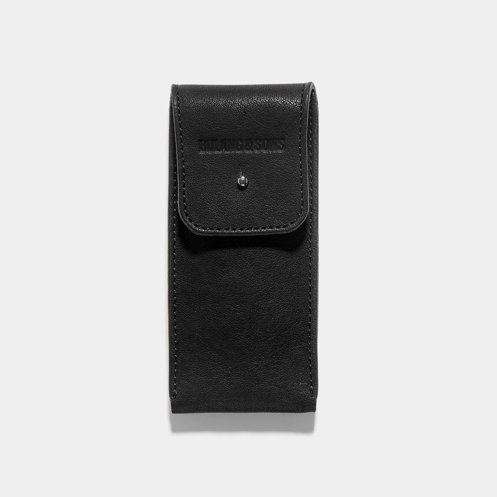 Black Leather Watch pouch