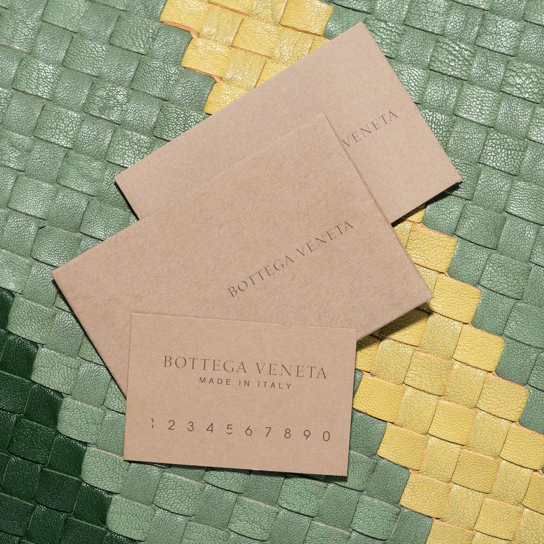 Bottega Veneta Intrecciato Multicolor Business Bag