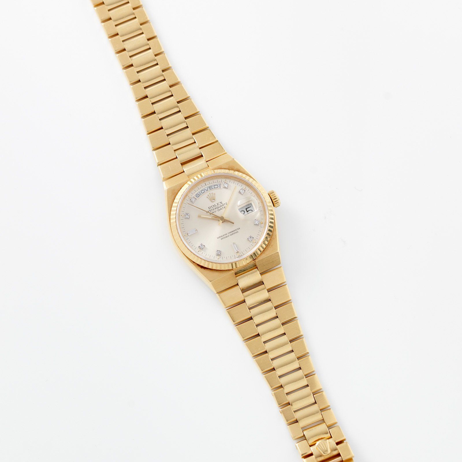 Rolex Oysterquartz Yellow Gold Day-Date 19018