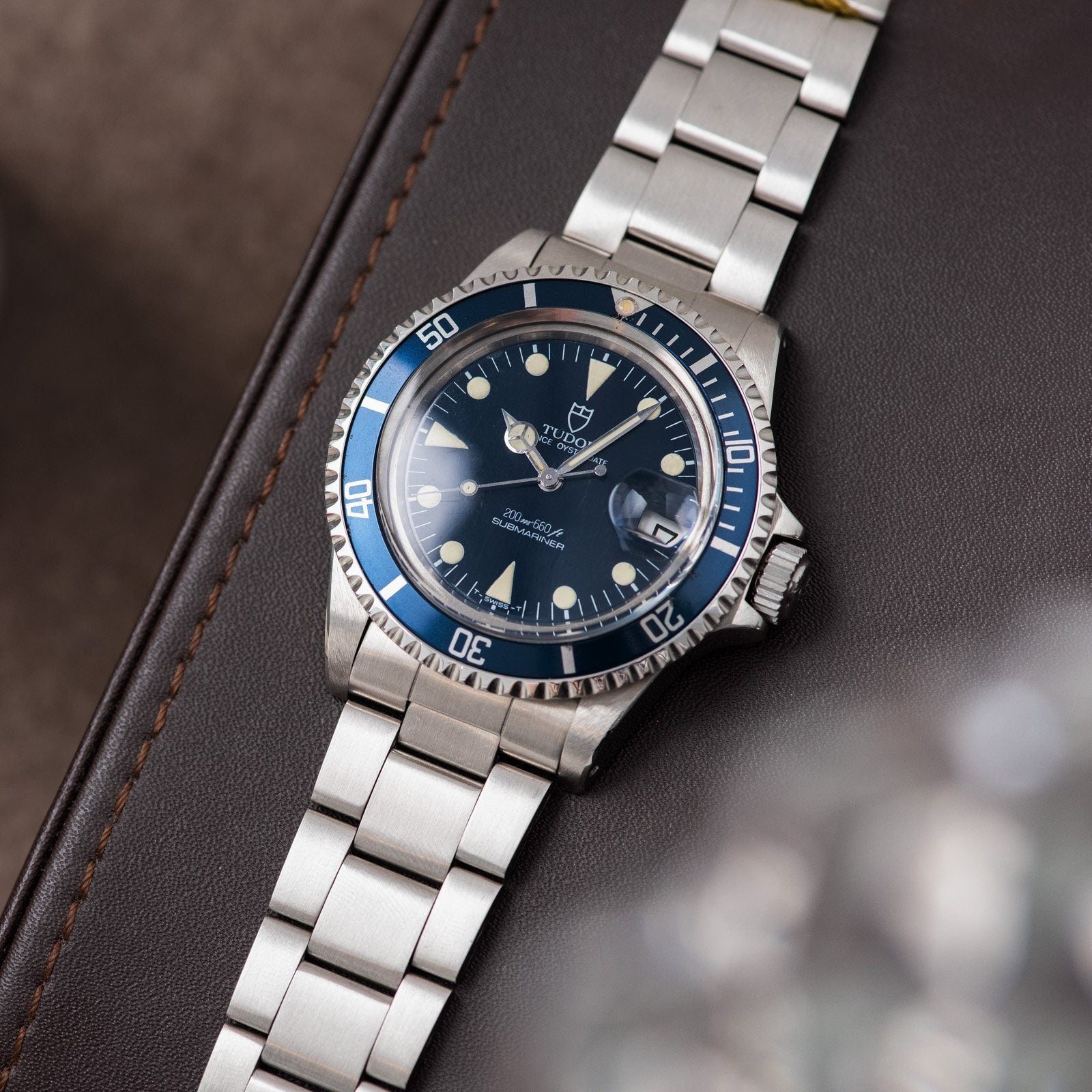 Tudor Submariner Date Blue Dial Reference 79090