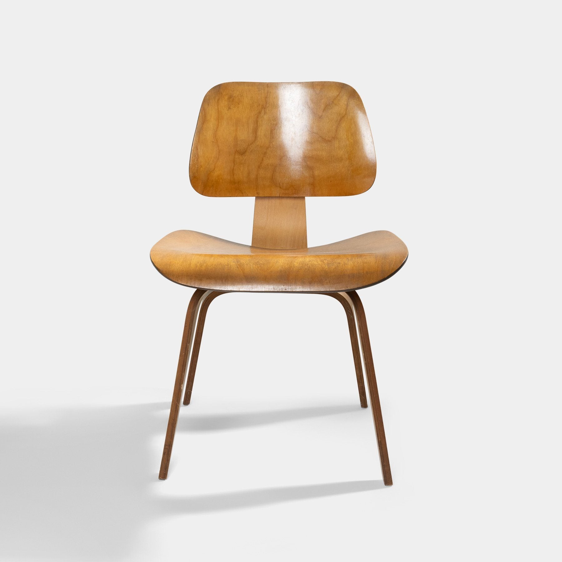 1950s Eames DCW Wood Dining Chair