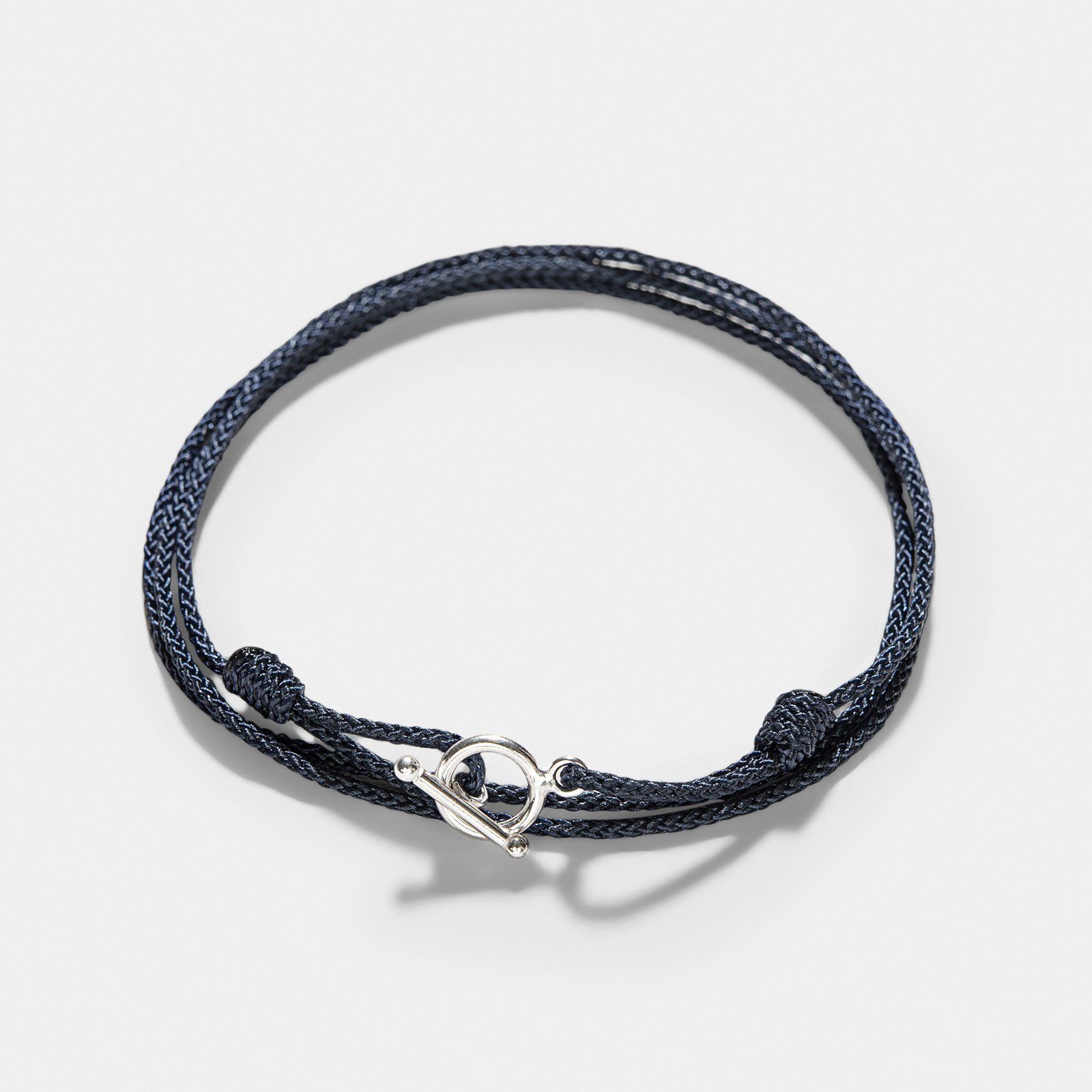 Oskar Gydell Nylon Cord Bracelet Royal Blue 3-Laps