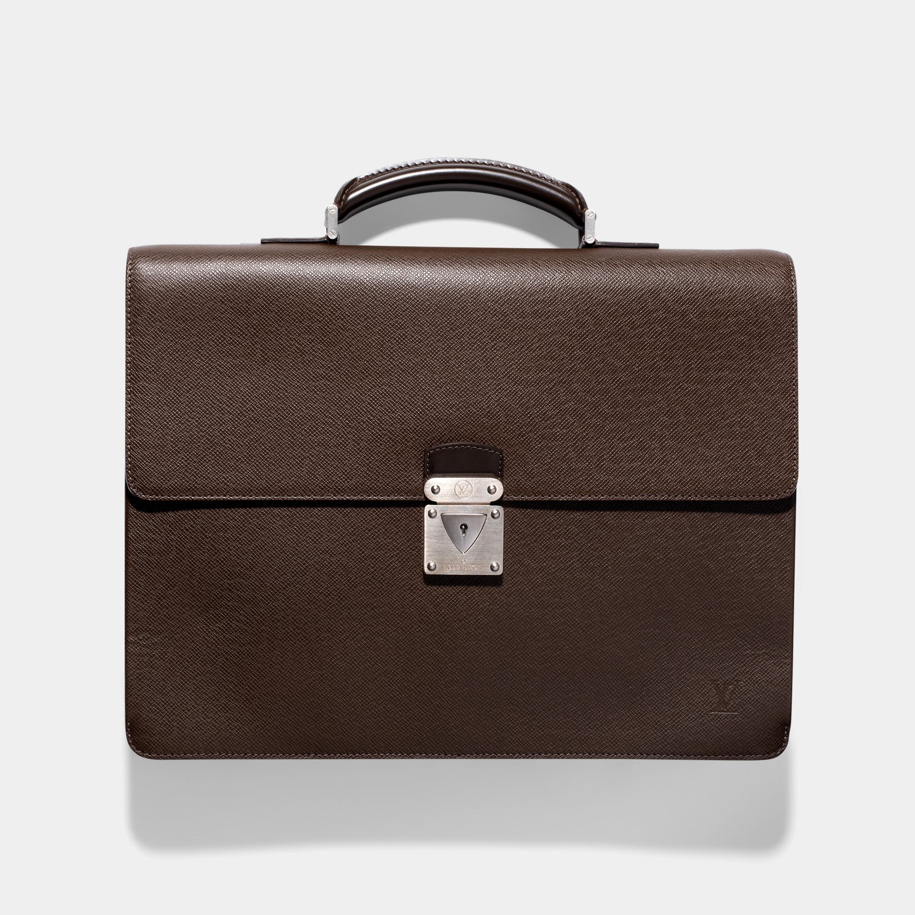 Louis Vuitton Brown Taiga Robusto Business Bag