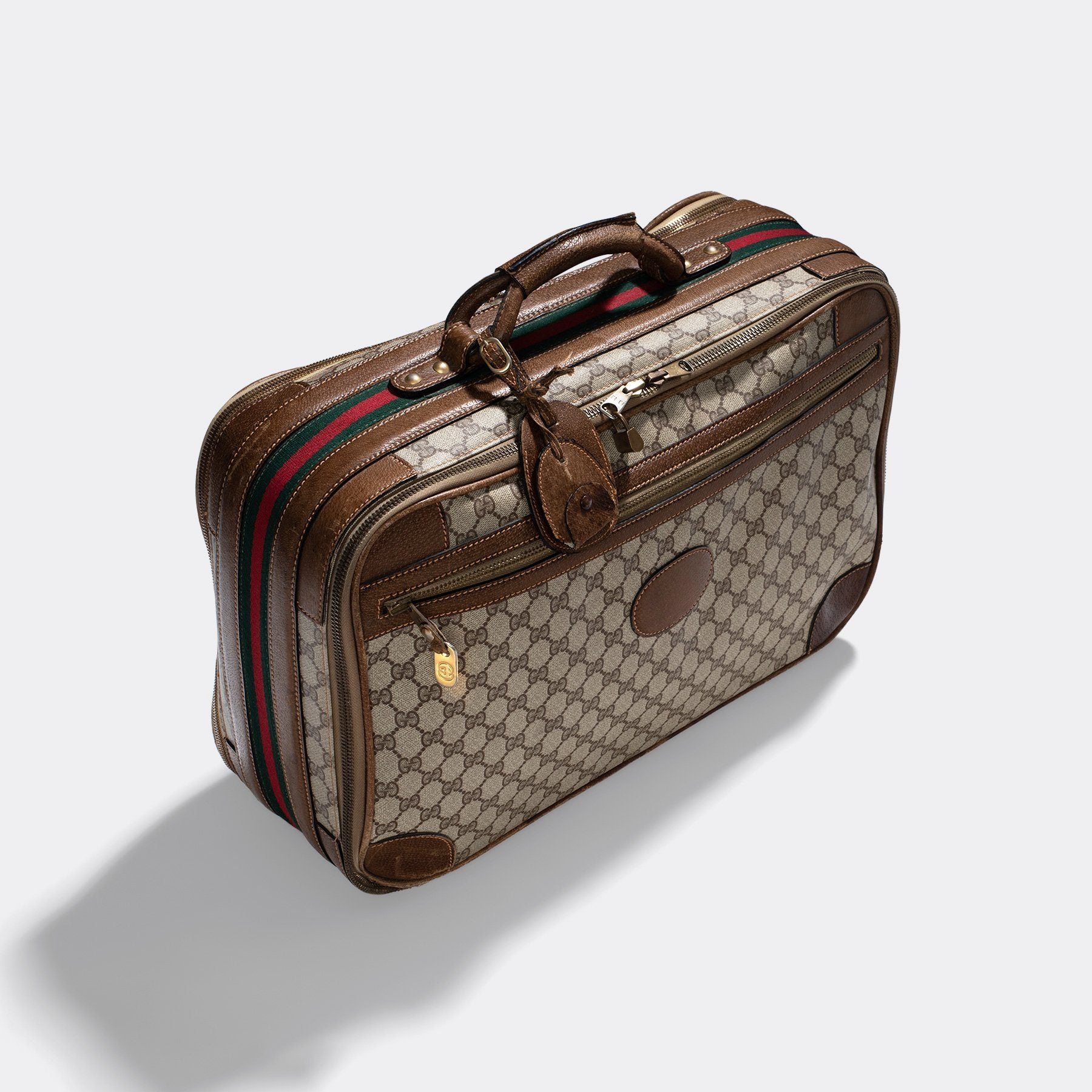 1970s Vintage Gucci Weekender Travel Bag