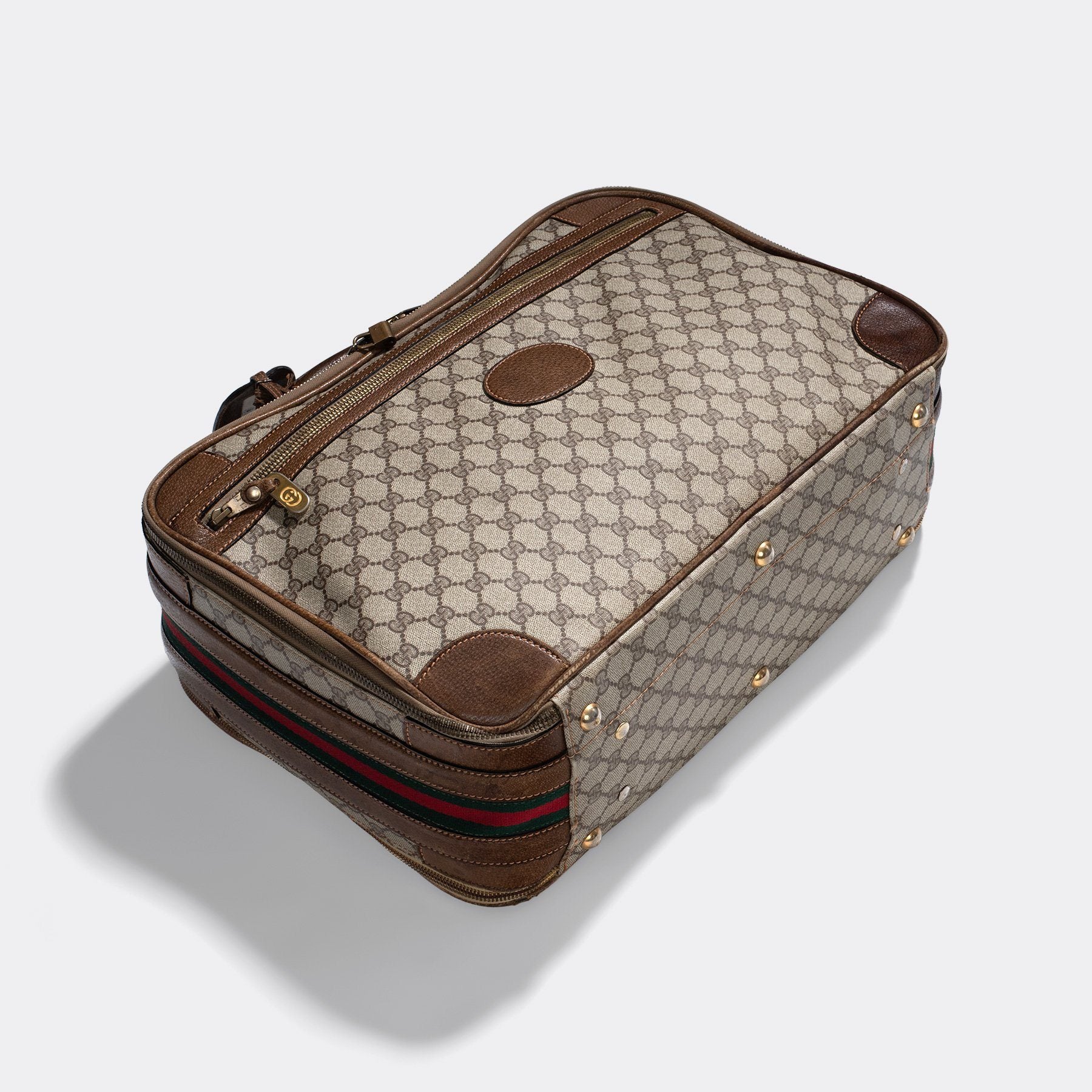 1970s Vintage Gucci Weekender Travel Bag