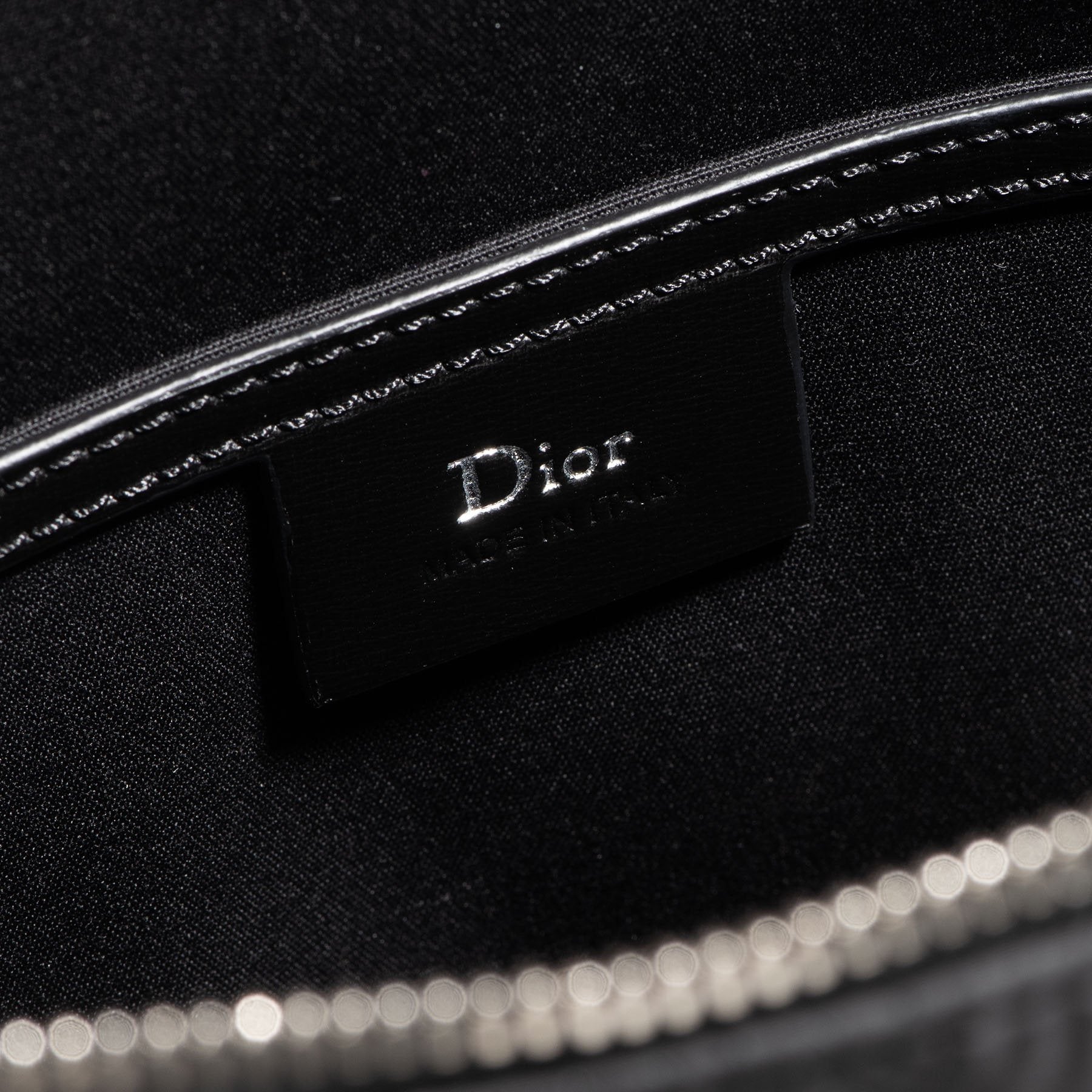 Dior Homme Black Helmet Bag