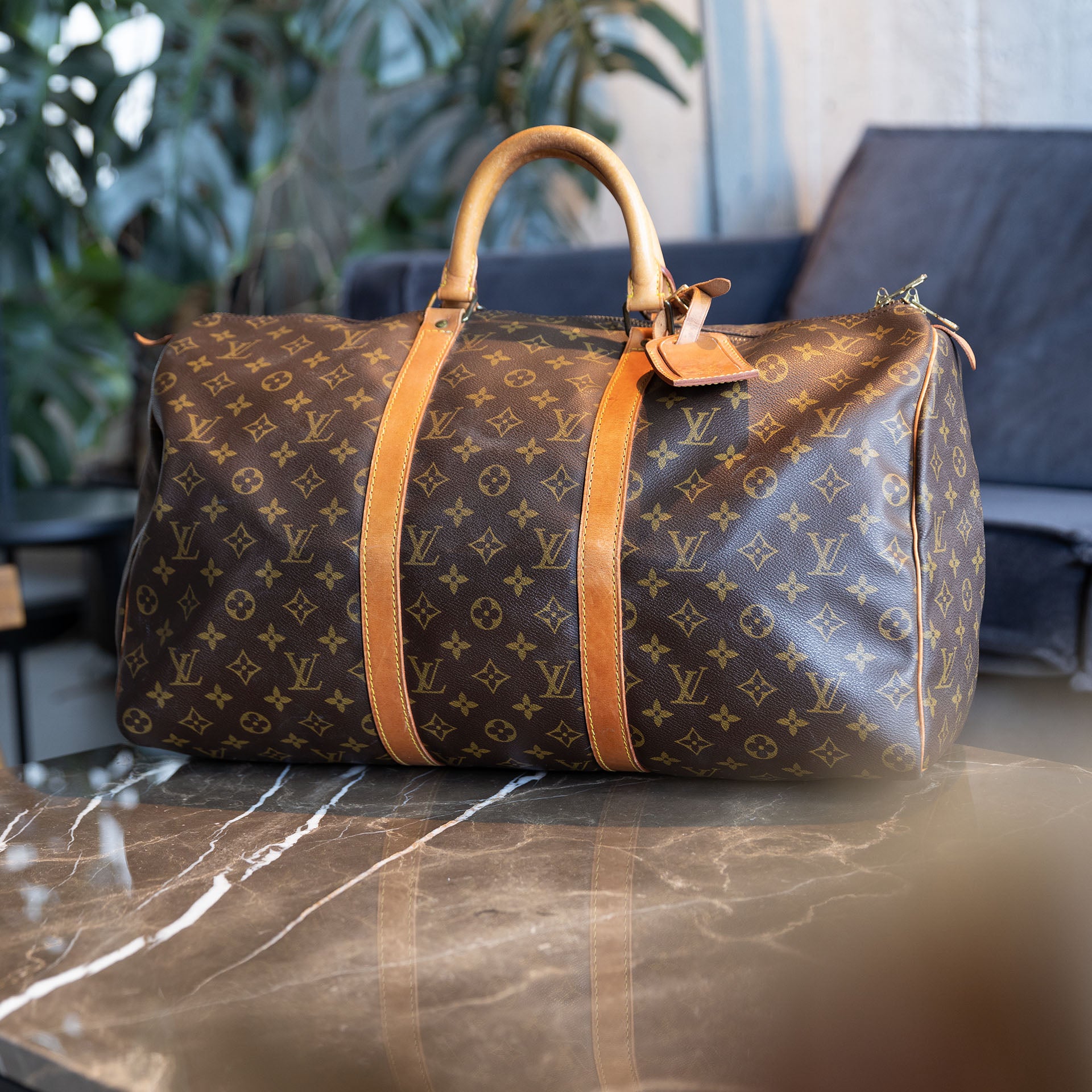 Louis Vuitton Keepall 50 Monogram Tasche