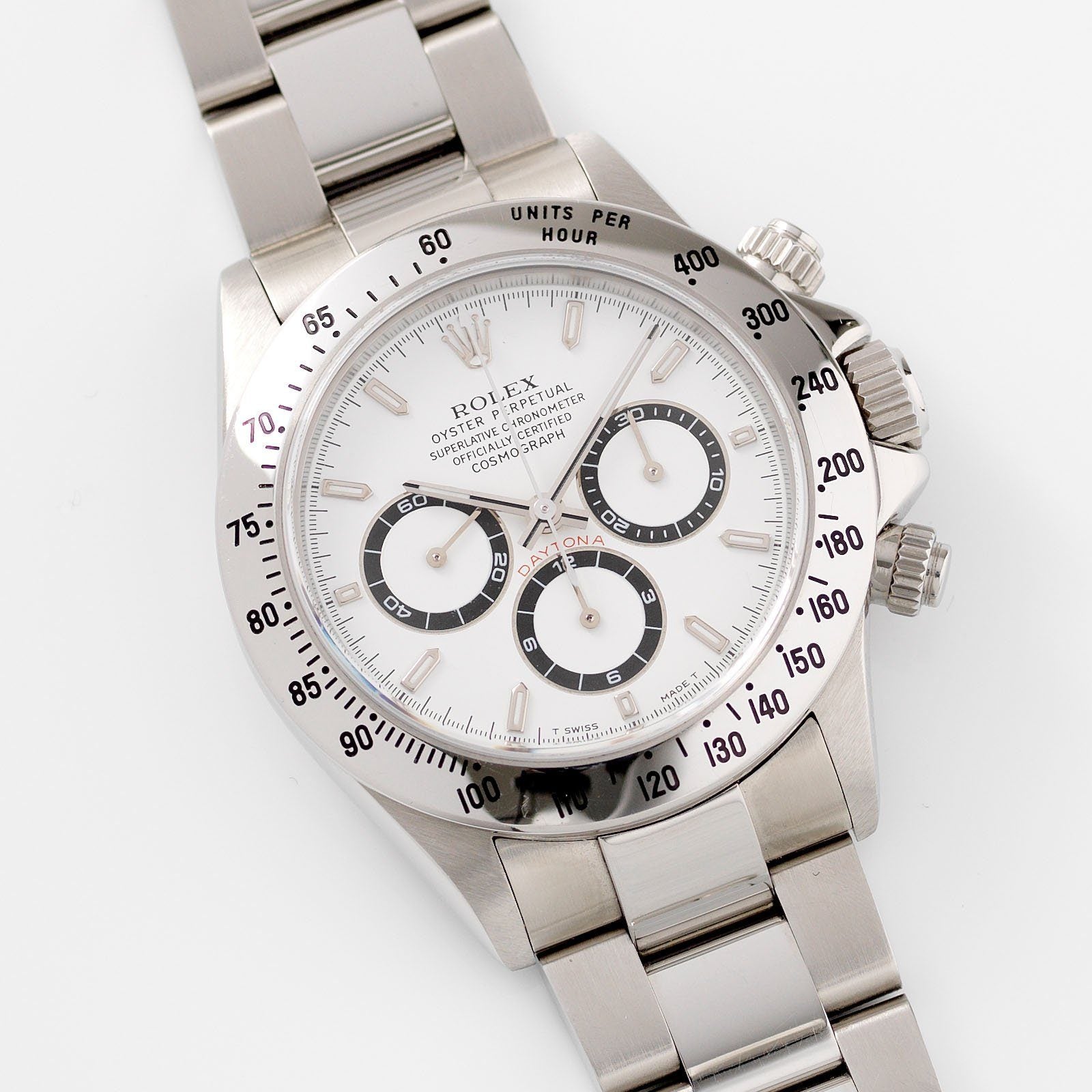 Rolex Daytona Steel 16520 White Dial