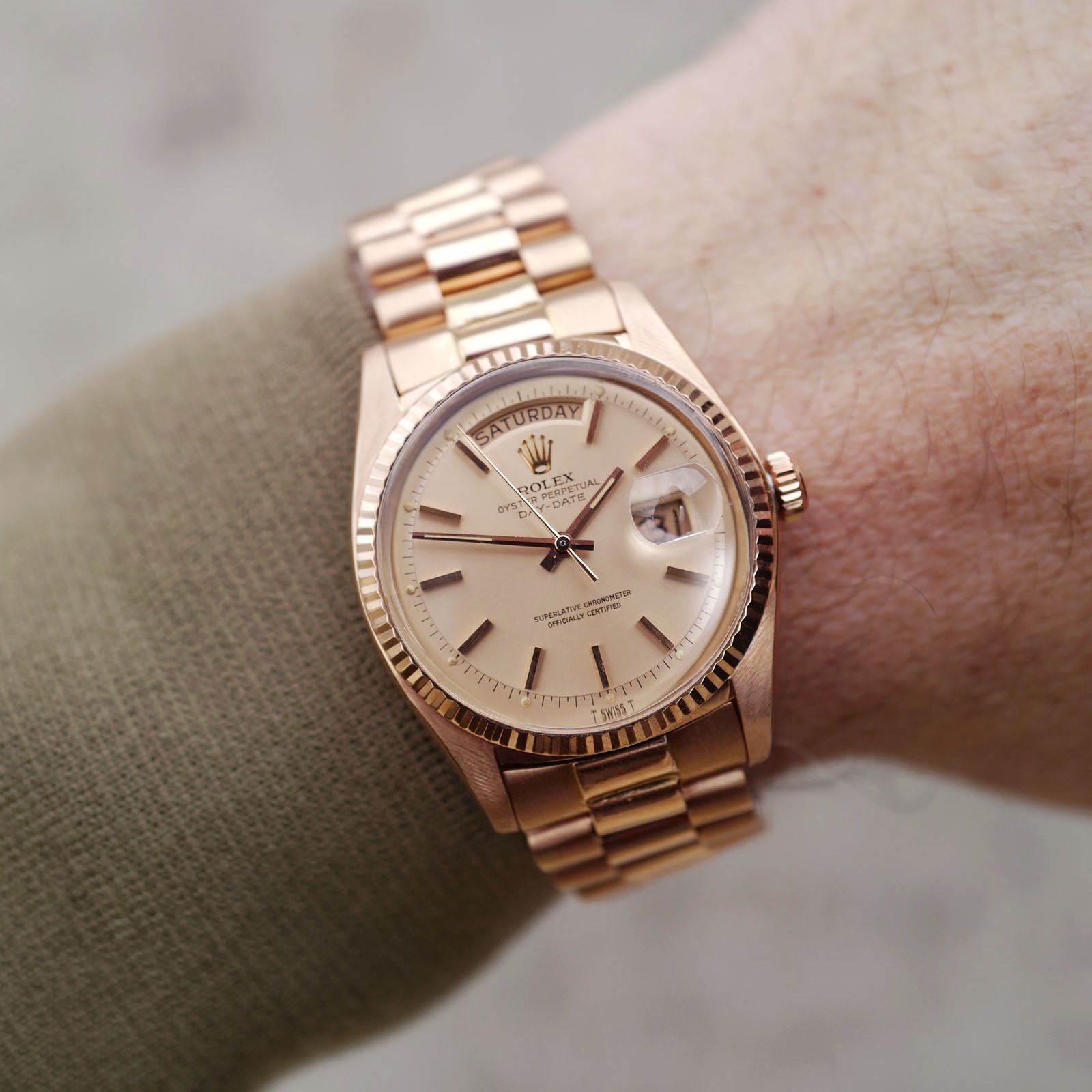 Rolex Red Gold Day-Date 1803