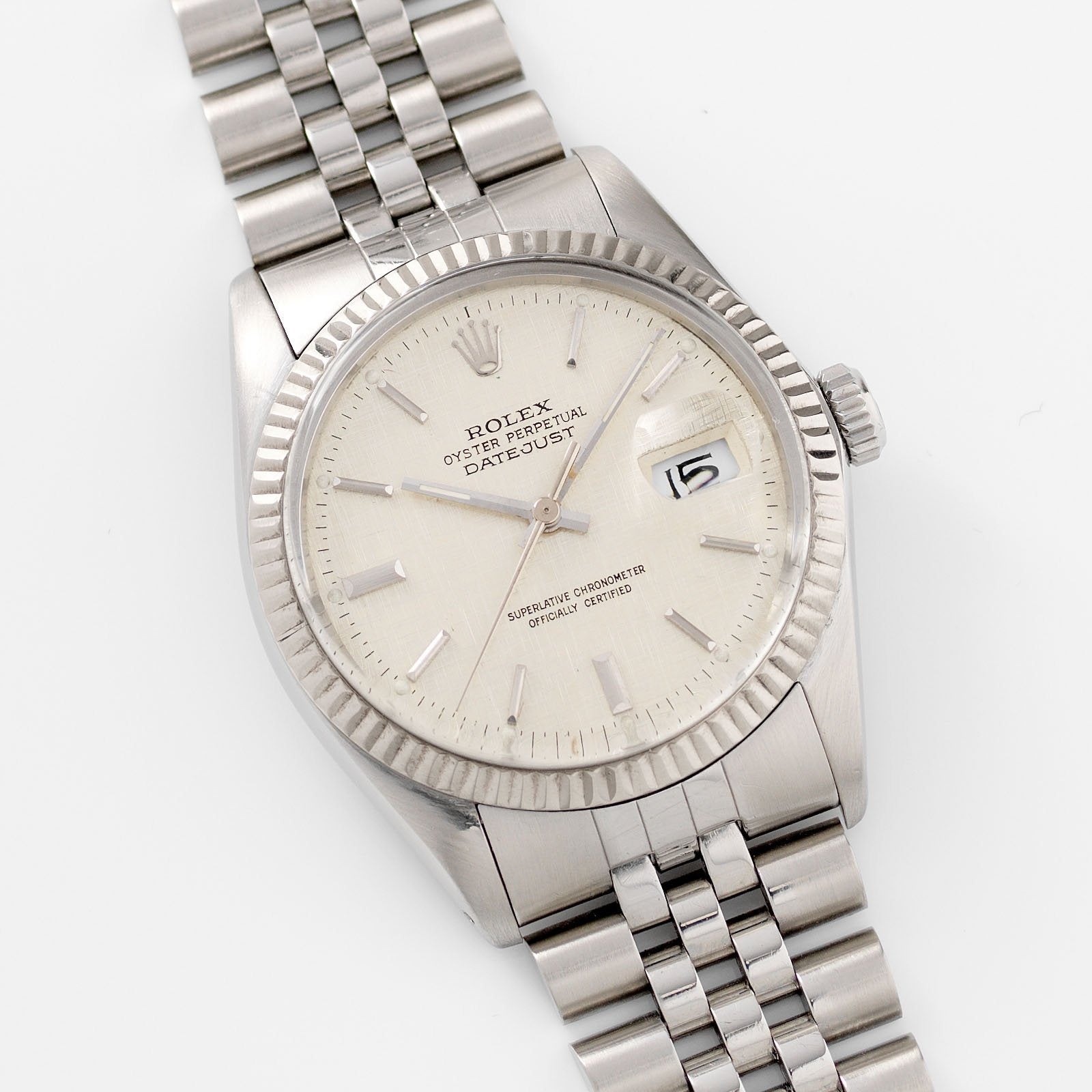 Rolex Datejust Linen Dial 16014