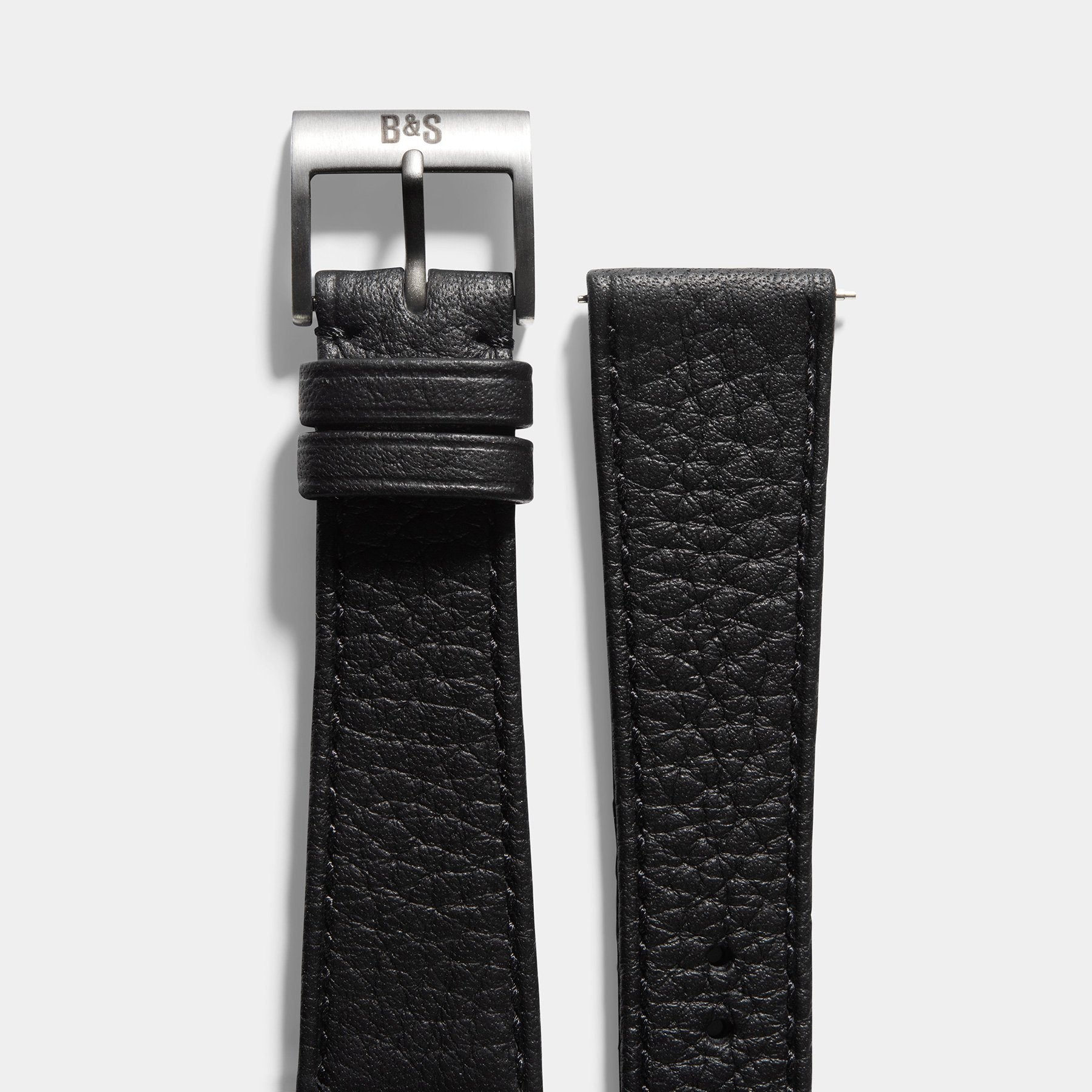 Speedy Noir Taurillon Leder Uhrenarmband - Change It