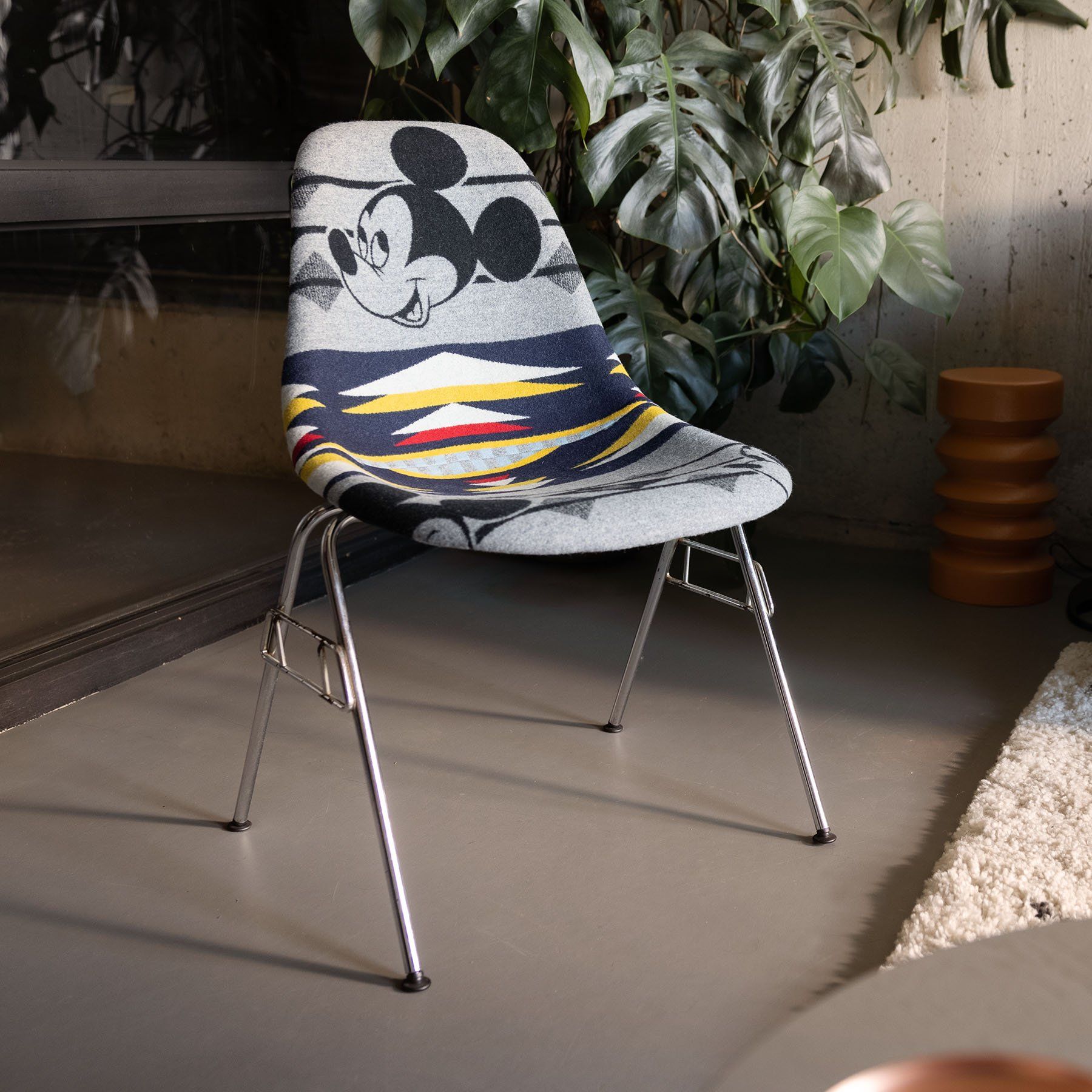 Unique Pendleton Eames Side Chair Mickey