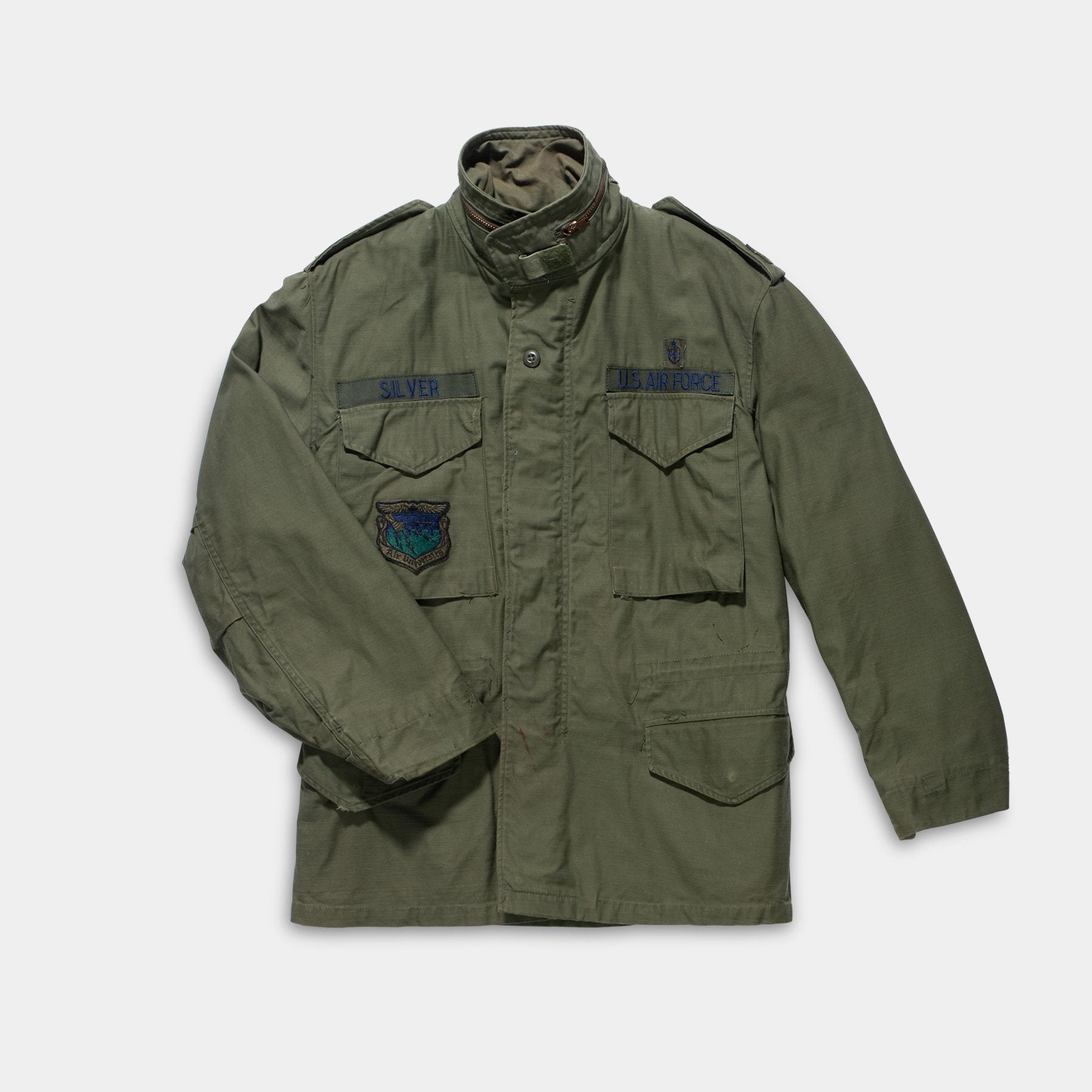 VINTAGE 1976 AIR FORCE M-65 FIELD JACKET