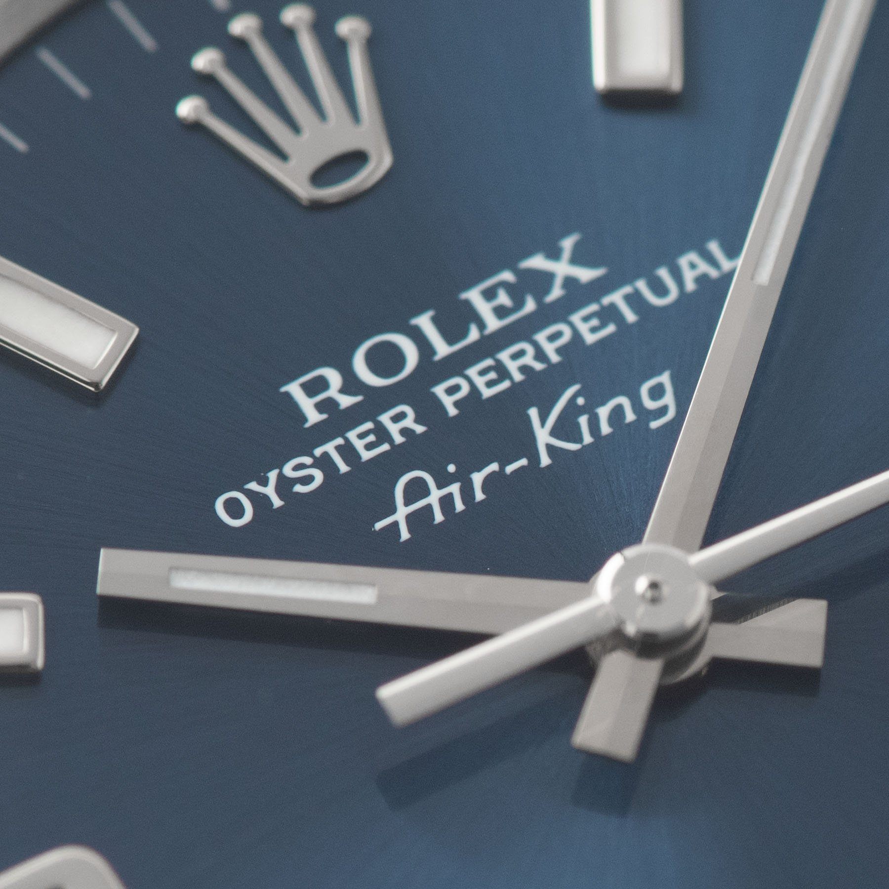 Rolex Air King Reference 14010 Blue Explorer Dial