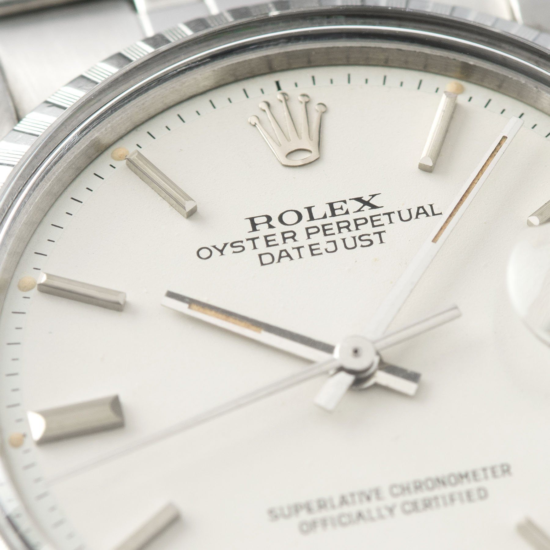 Rolex Datejust White Sigma Dial 1603 with White ‘Polar’ Sigma Dial