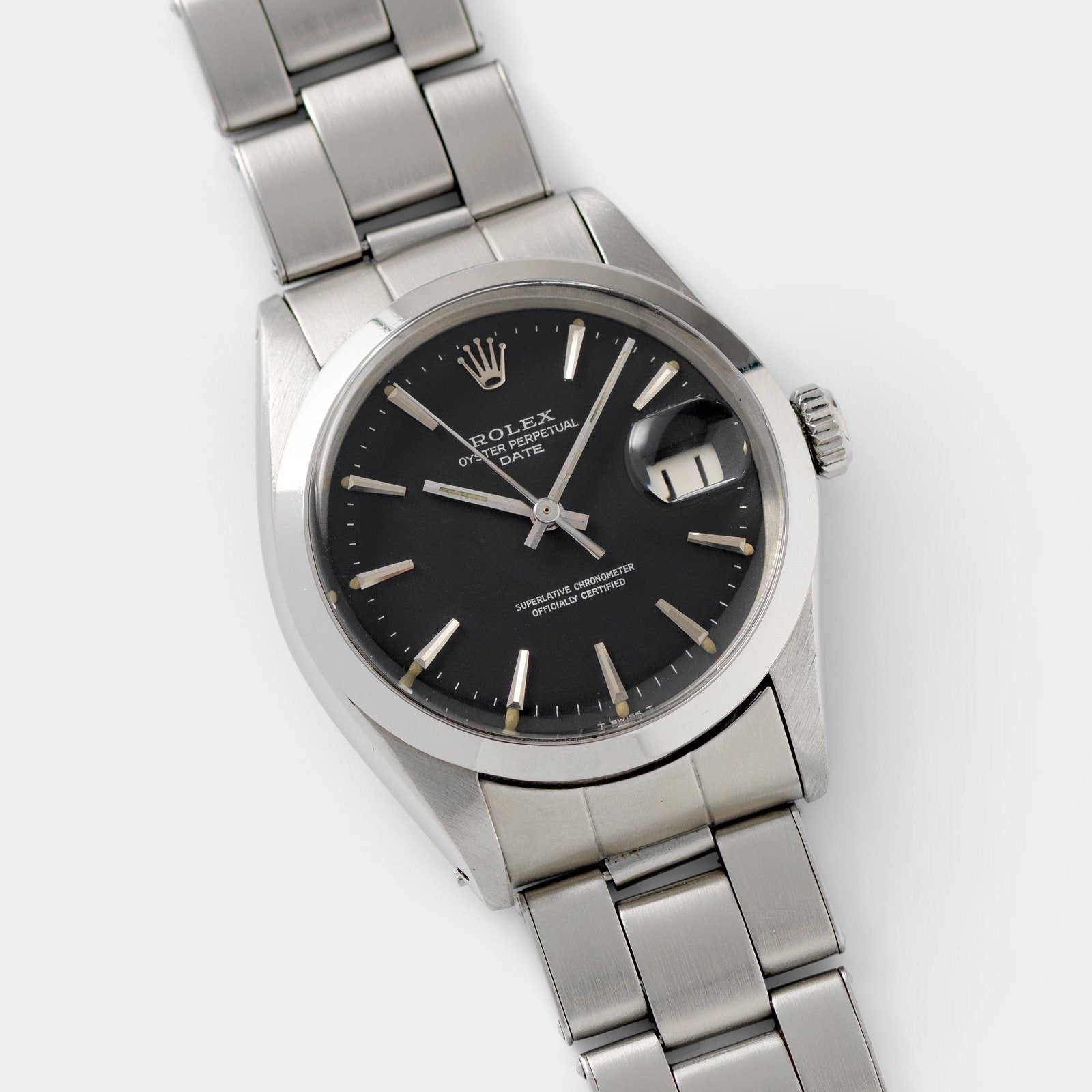 Rolex Date Reference 1500 Grey Dial