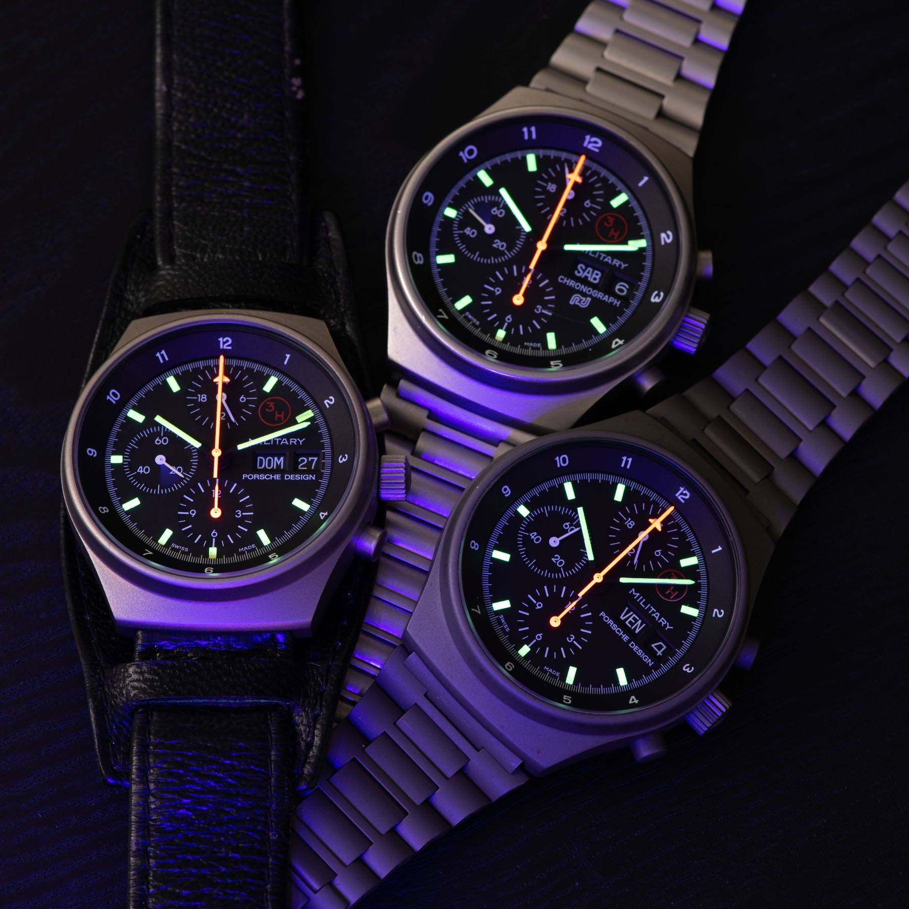 Porsche Design by Orfina Chronograph Matte Finish Reference 7177