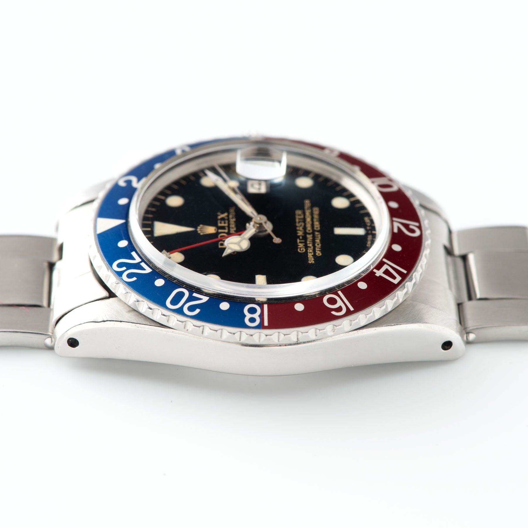 Rolex 1675 Gilt Dial GMT Master Small Hand