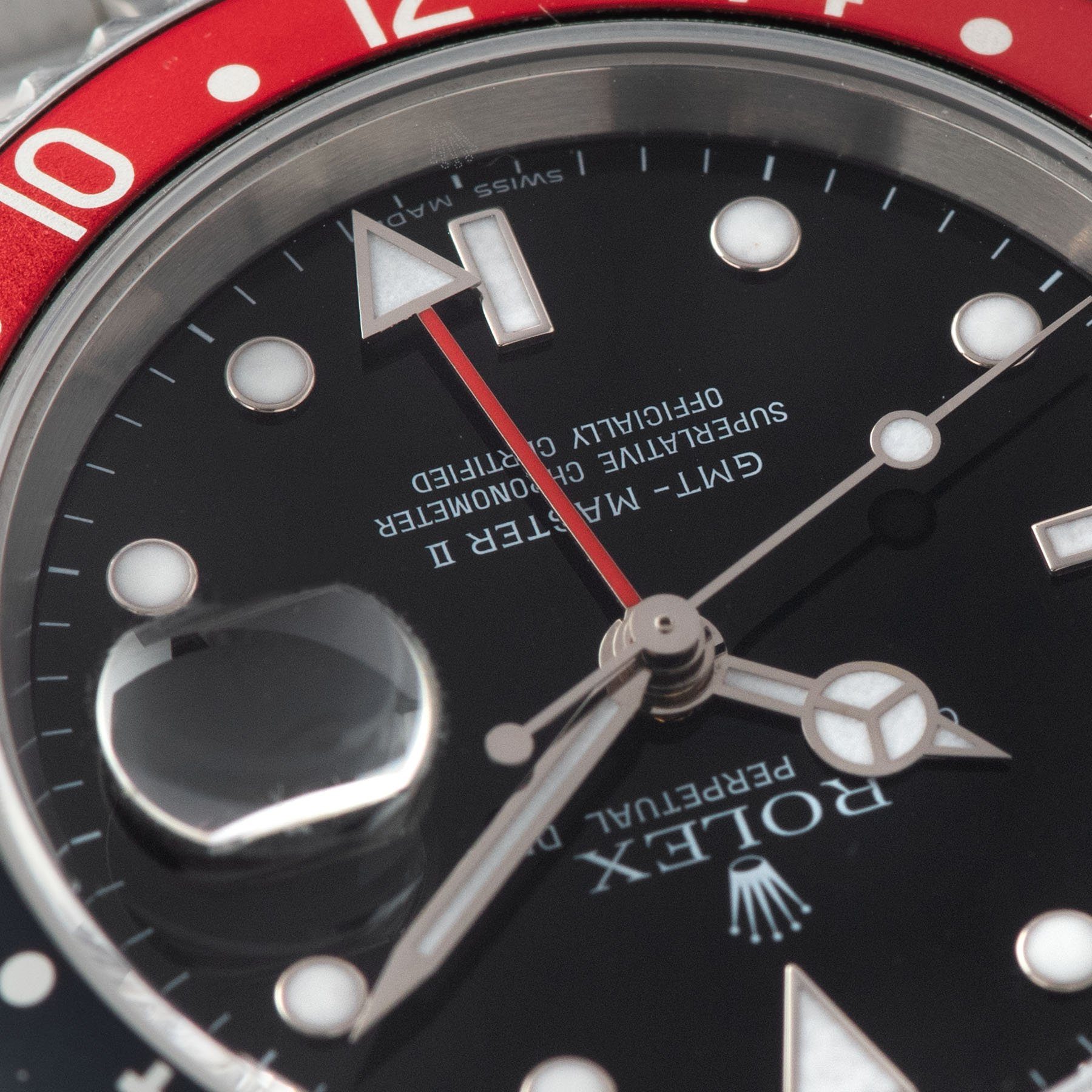 Rolex GMT-Master 2 16710  Rectangular dial Box and Papers