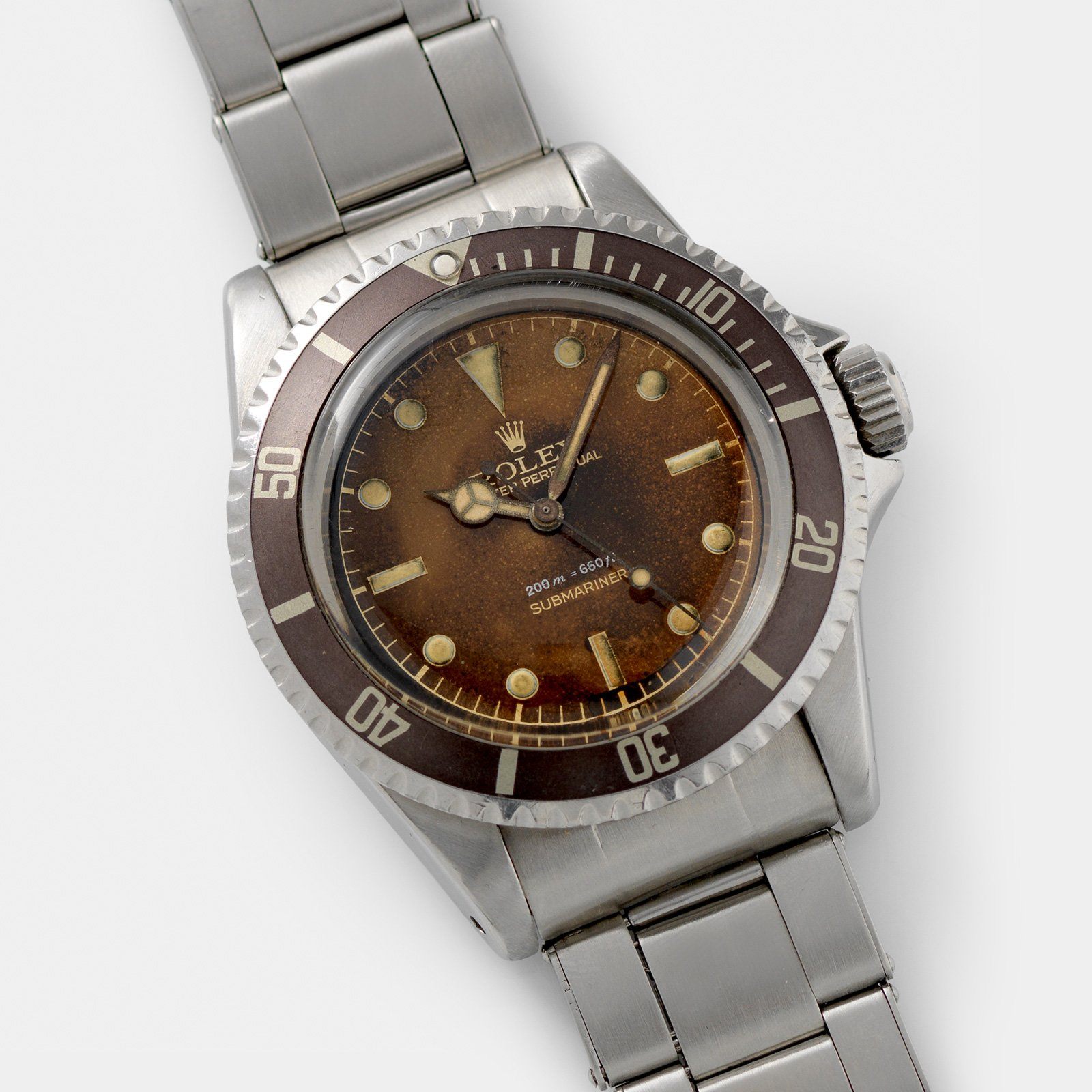 Rolex Submariner 5512 Gilt Tropical Dial 40mm steel case