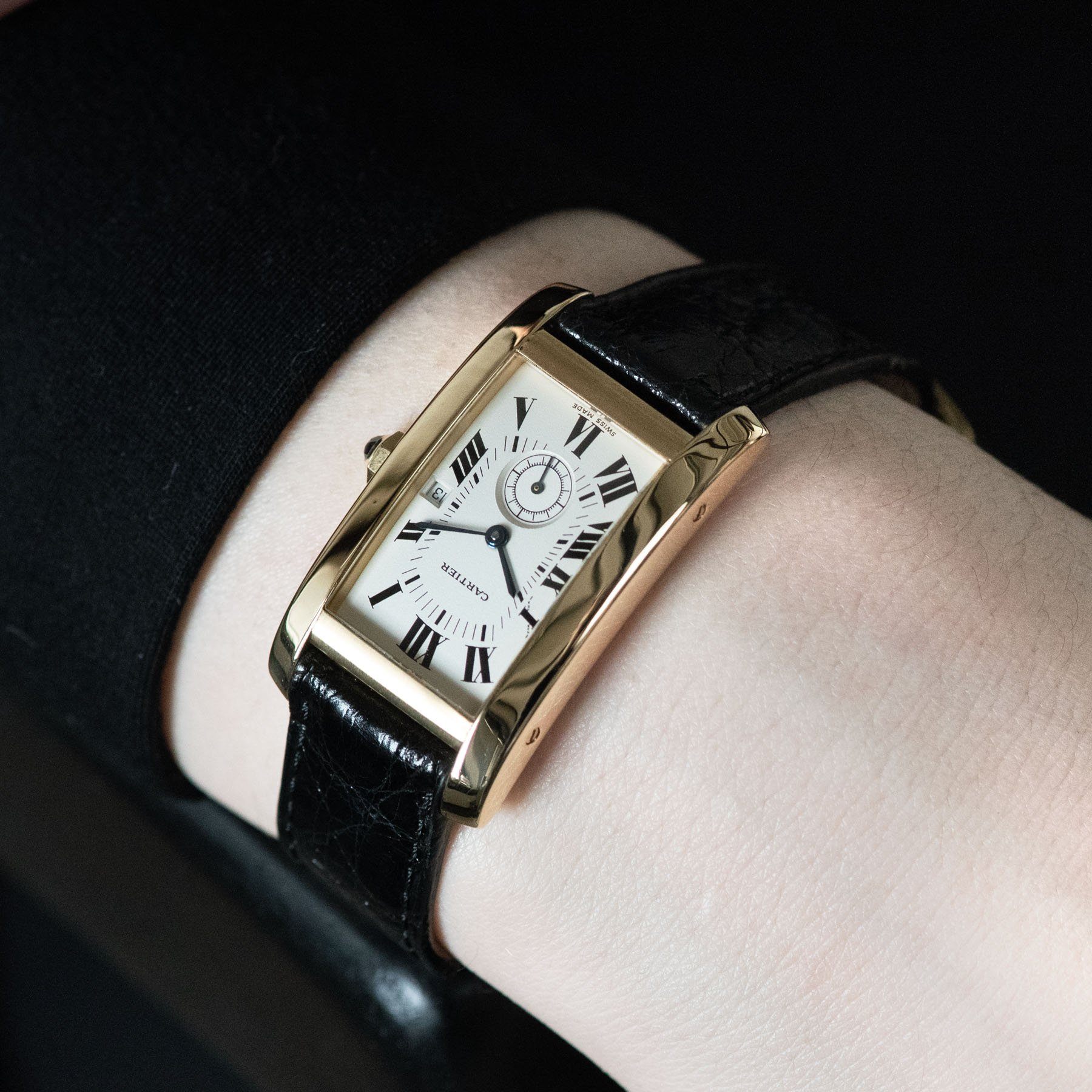 Cartier Tank Americaine Yellow Gold Ref 8012905