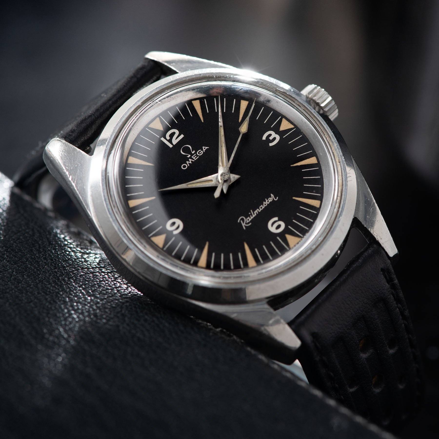 Omega Railmaster 135.004-63 with Archive Extract