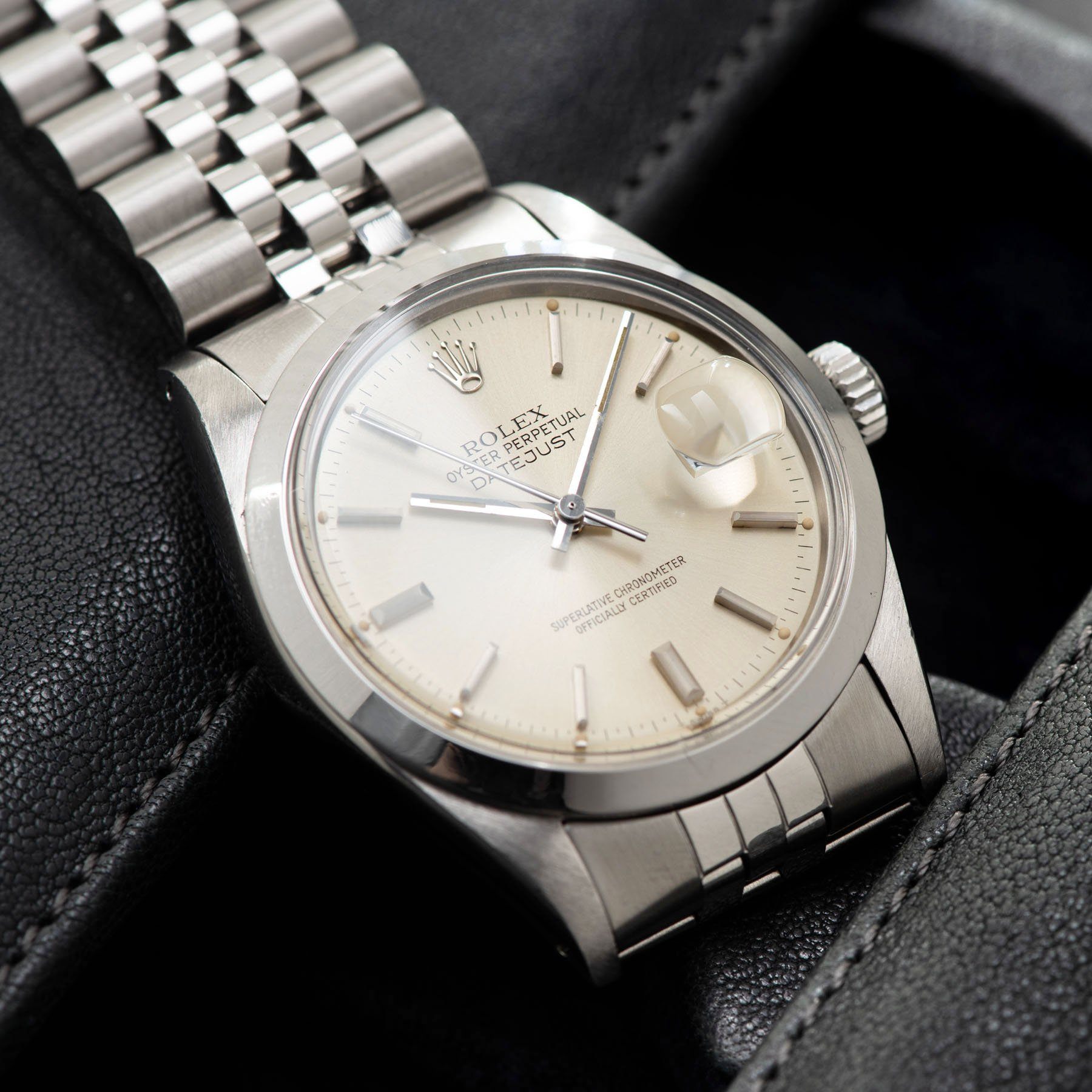 Rolex Datejust Reference 16000 Silver Dial