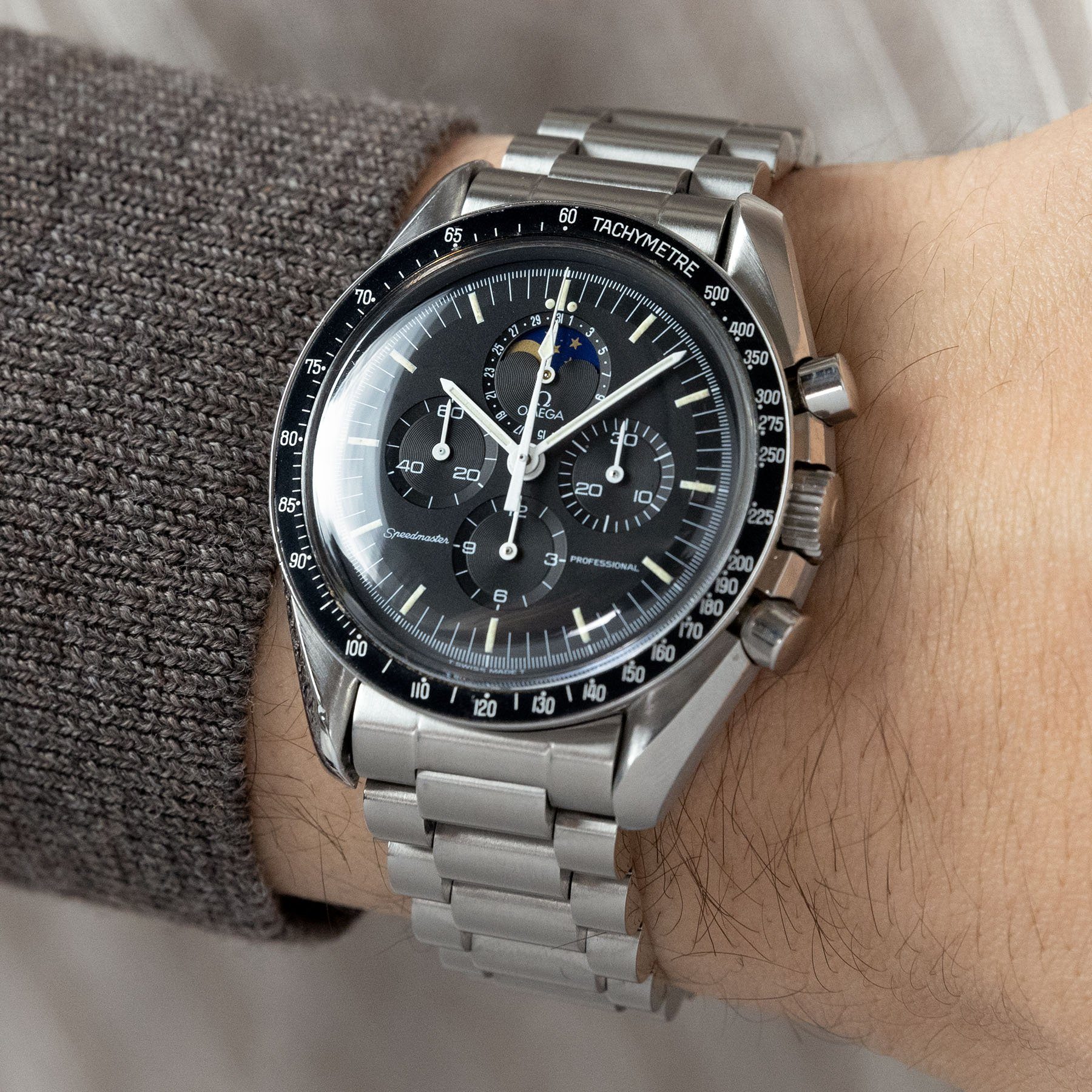 Omega Speedmaster Moon Phase Reference 3450809