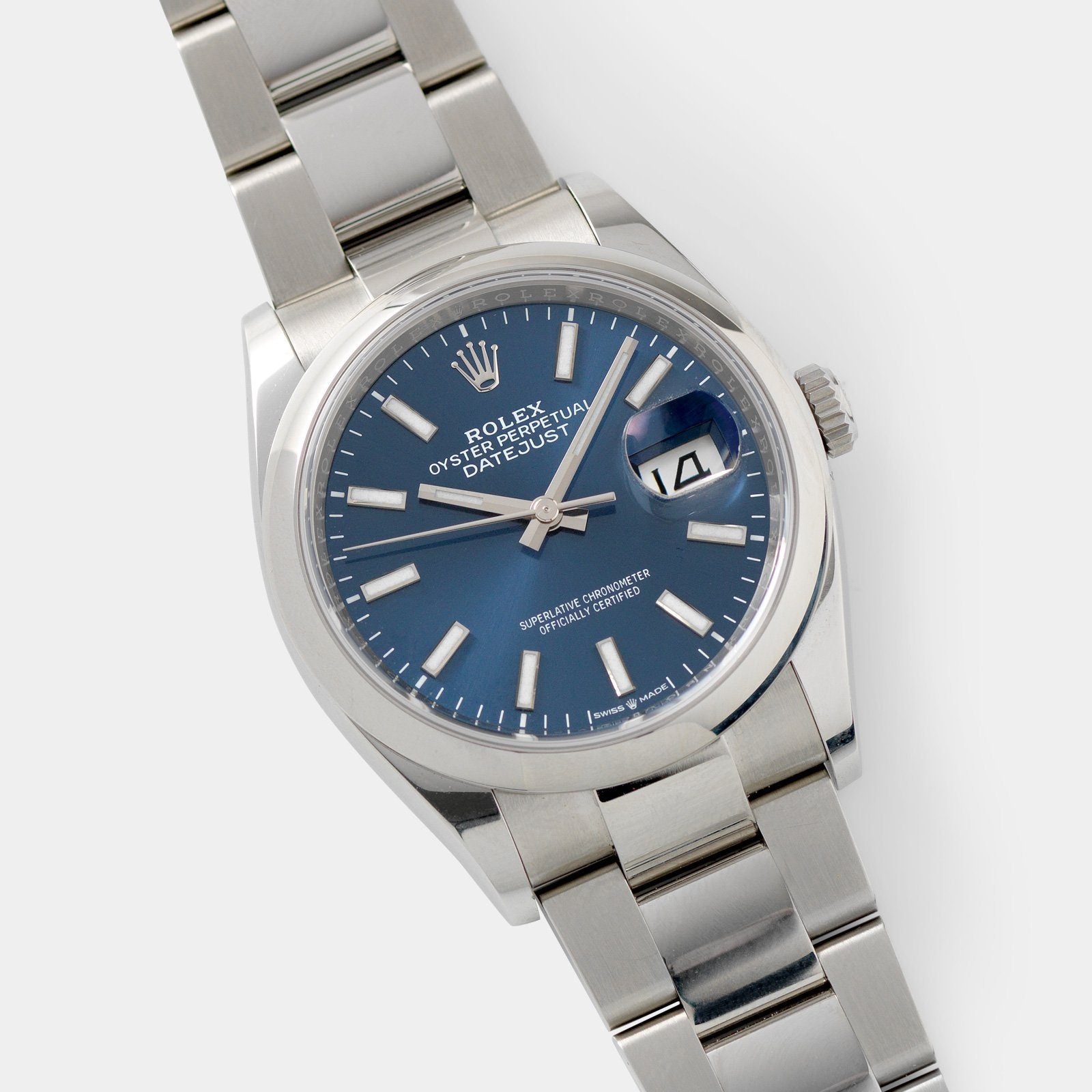 Rolex Datejust Blue Dial 126200 2020