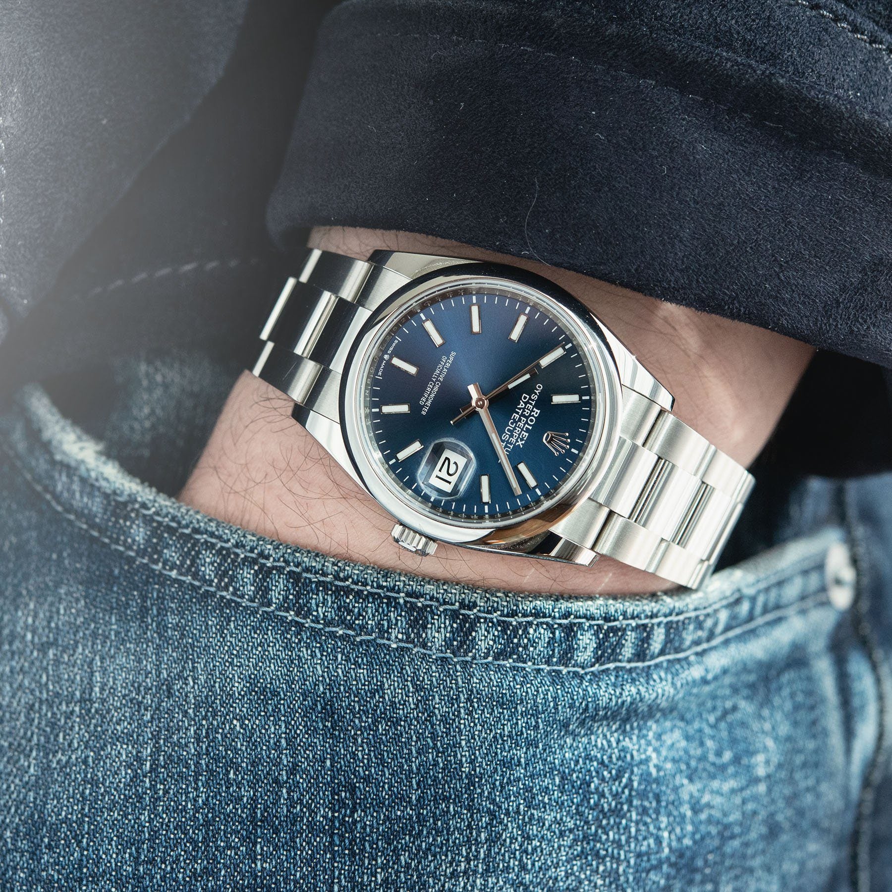 Rolex Datejust Blue Dial 126200 2020