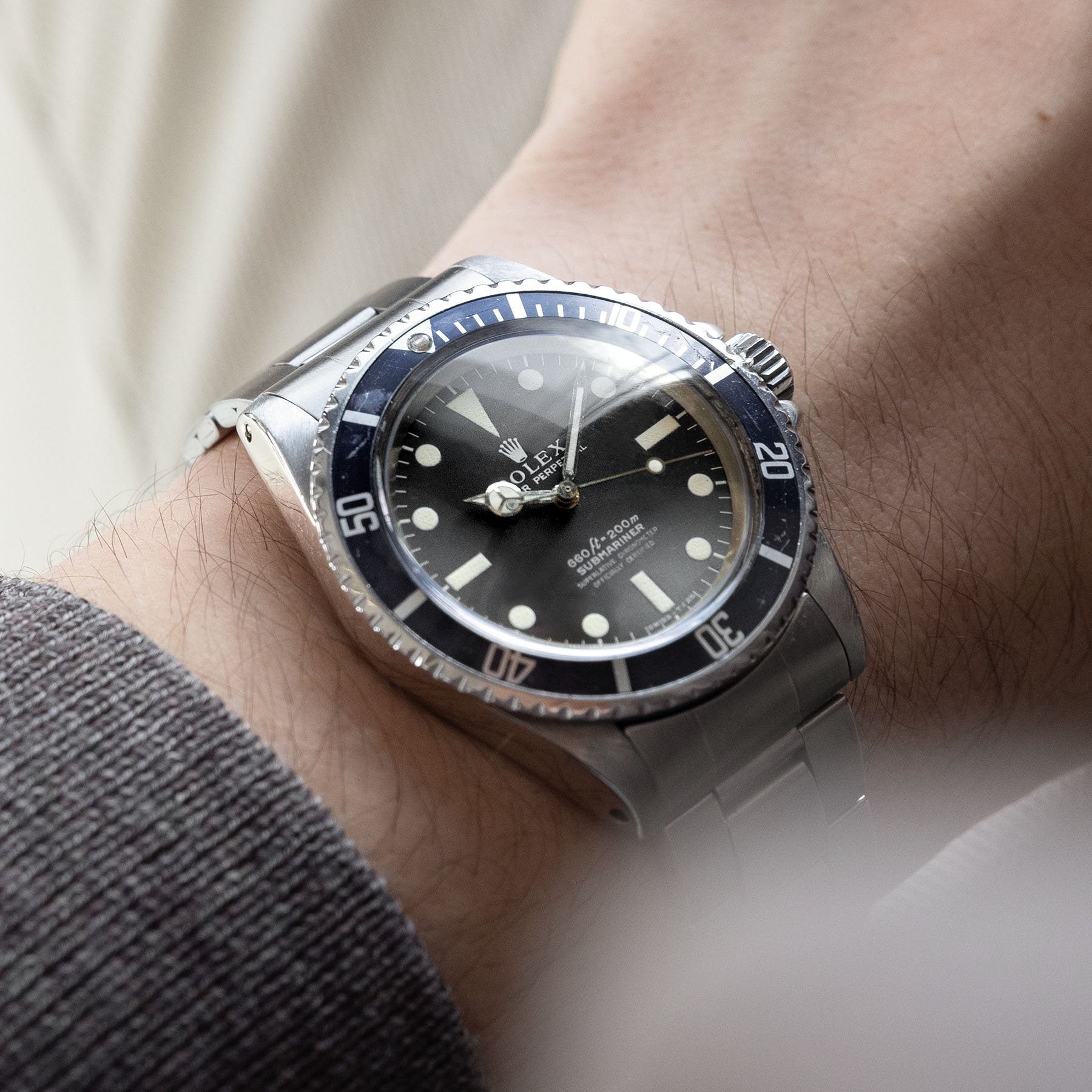 Rolex Submariner 5512 Matte Dial 1970