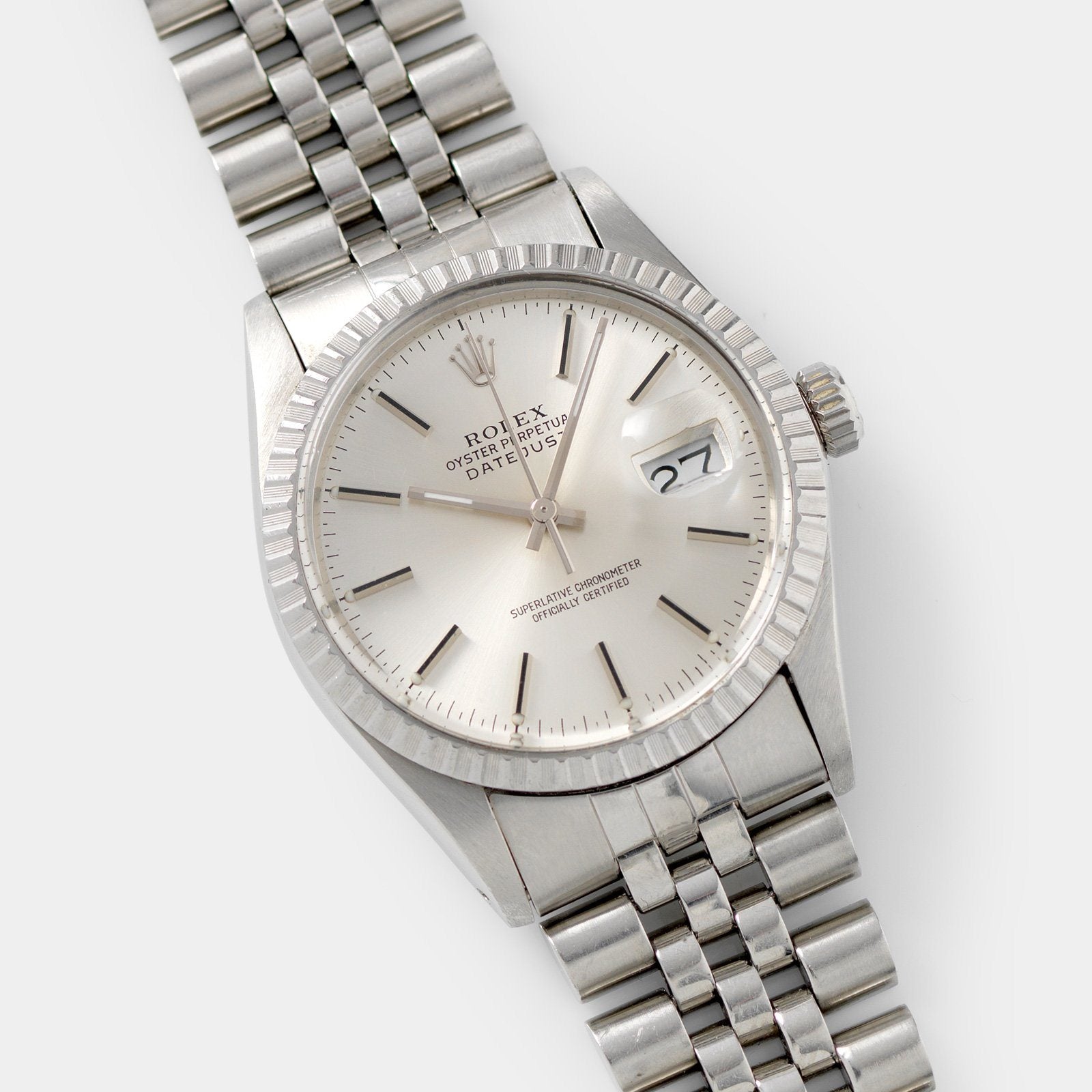 Rolex Datejust Silver Dial 16030