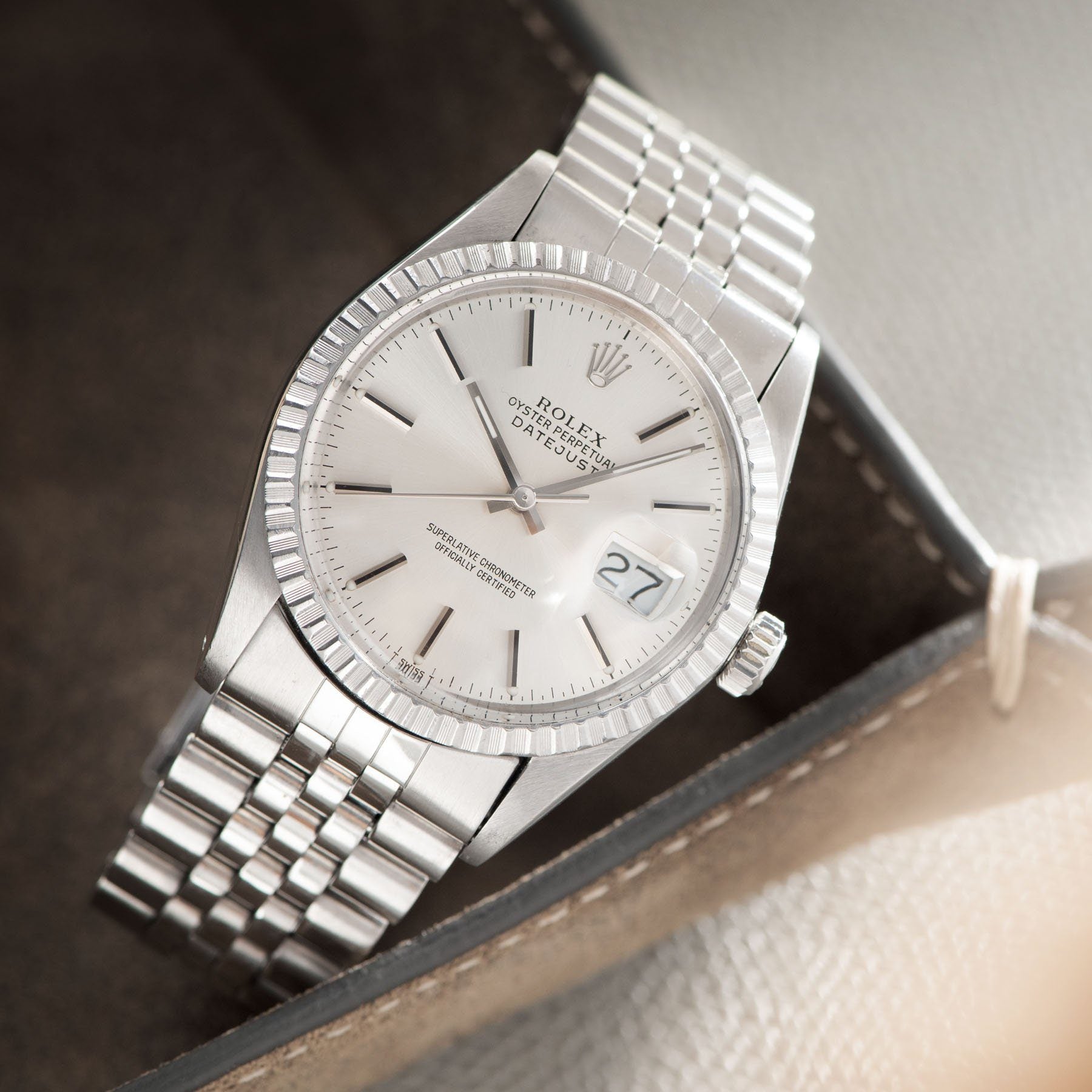 Rolex Datejust Silver Dial 16030