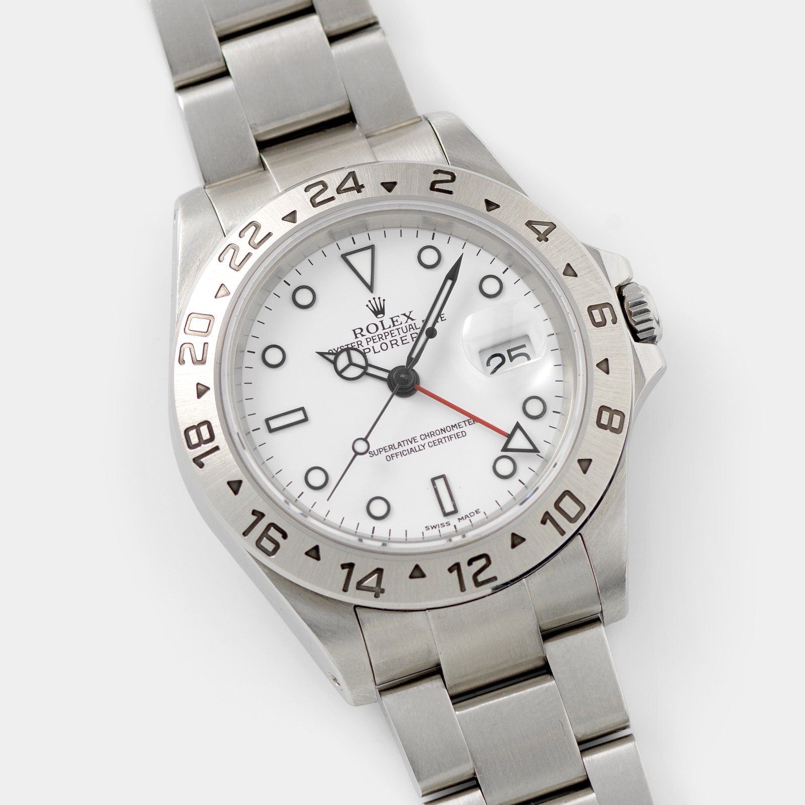 Rolex Explorer 2 White Dial 16570