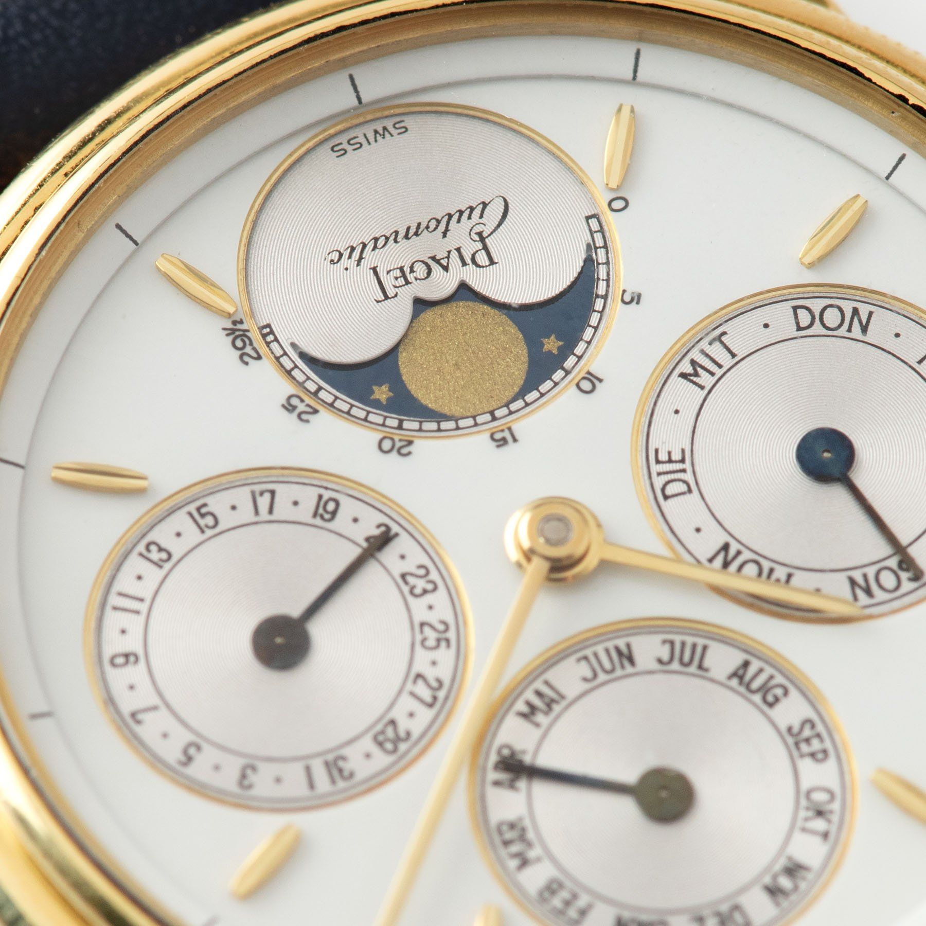 Piaget Gouverneur Perpetual Calendar Yellow Gold 15958