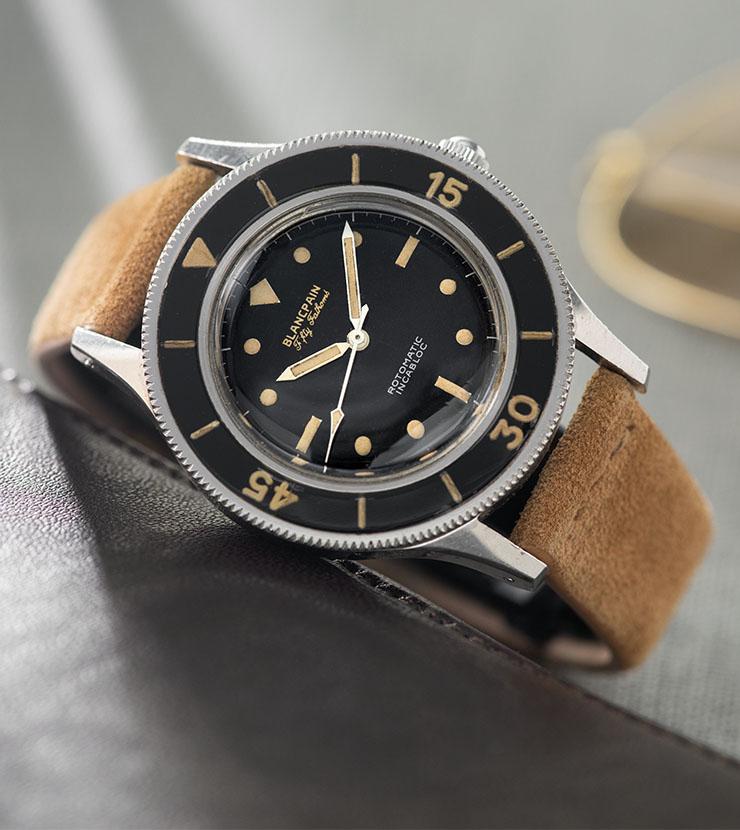 Blancpain fifty fathoms original on sale