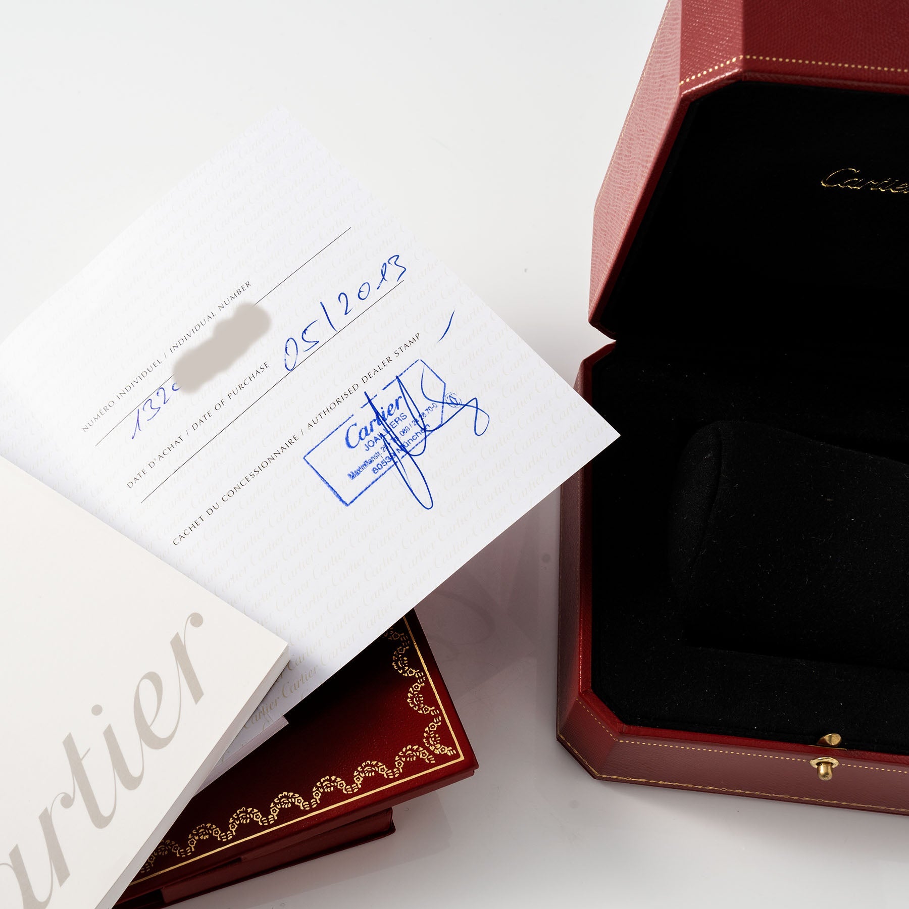 Cartier Tank Louis XL 3280 Collaborateur Edition 18 Karat Roségold Box und Papiere