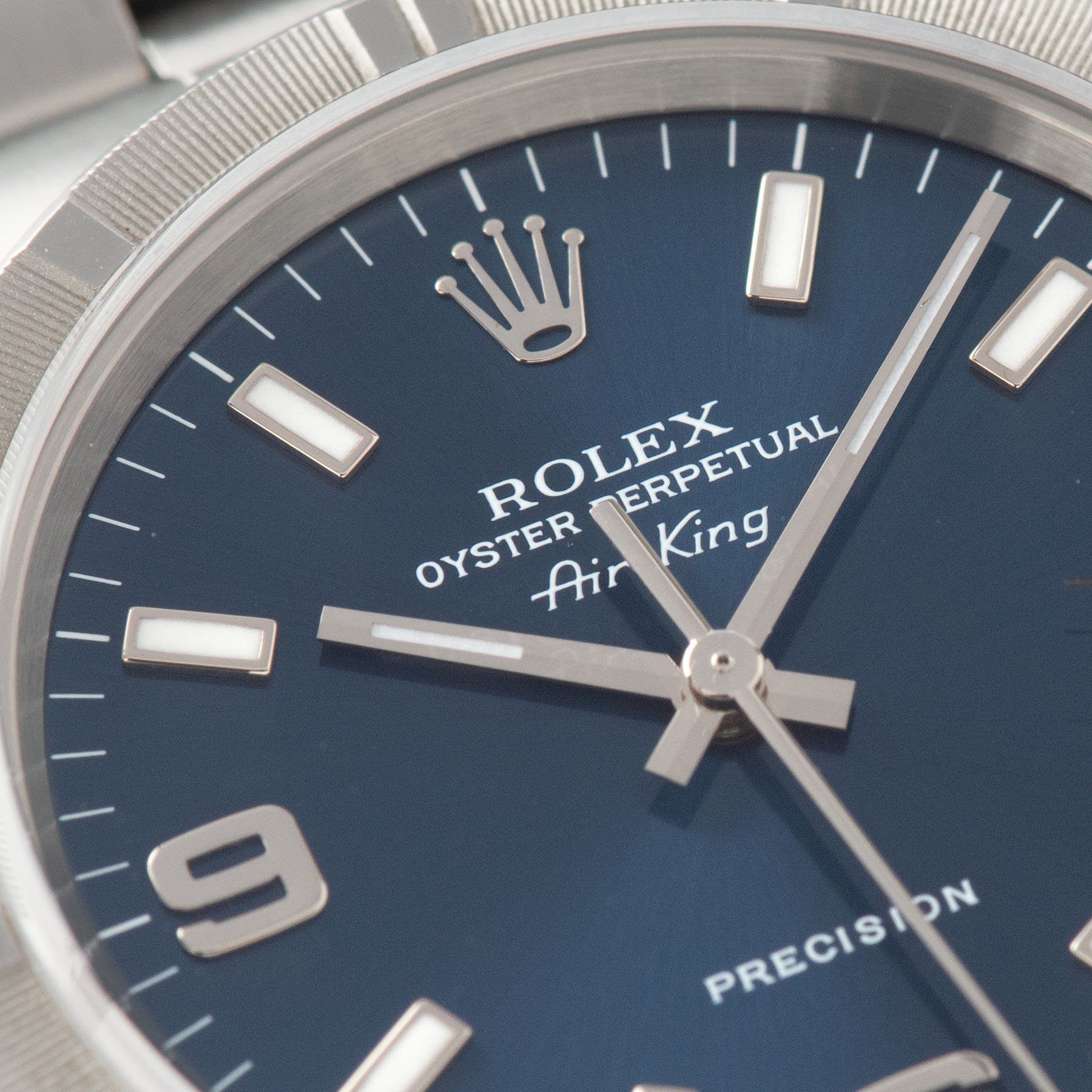 Rolex Air King Reference 14010 Blue Explorer Dial